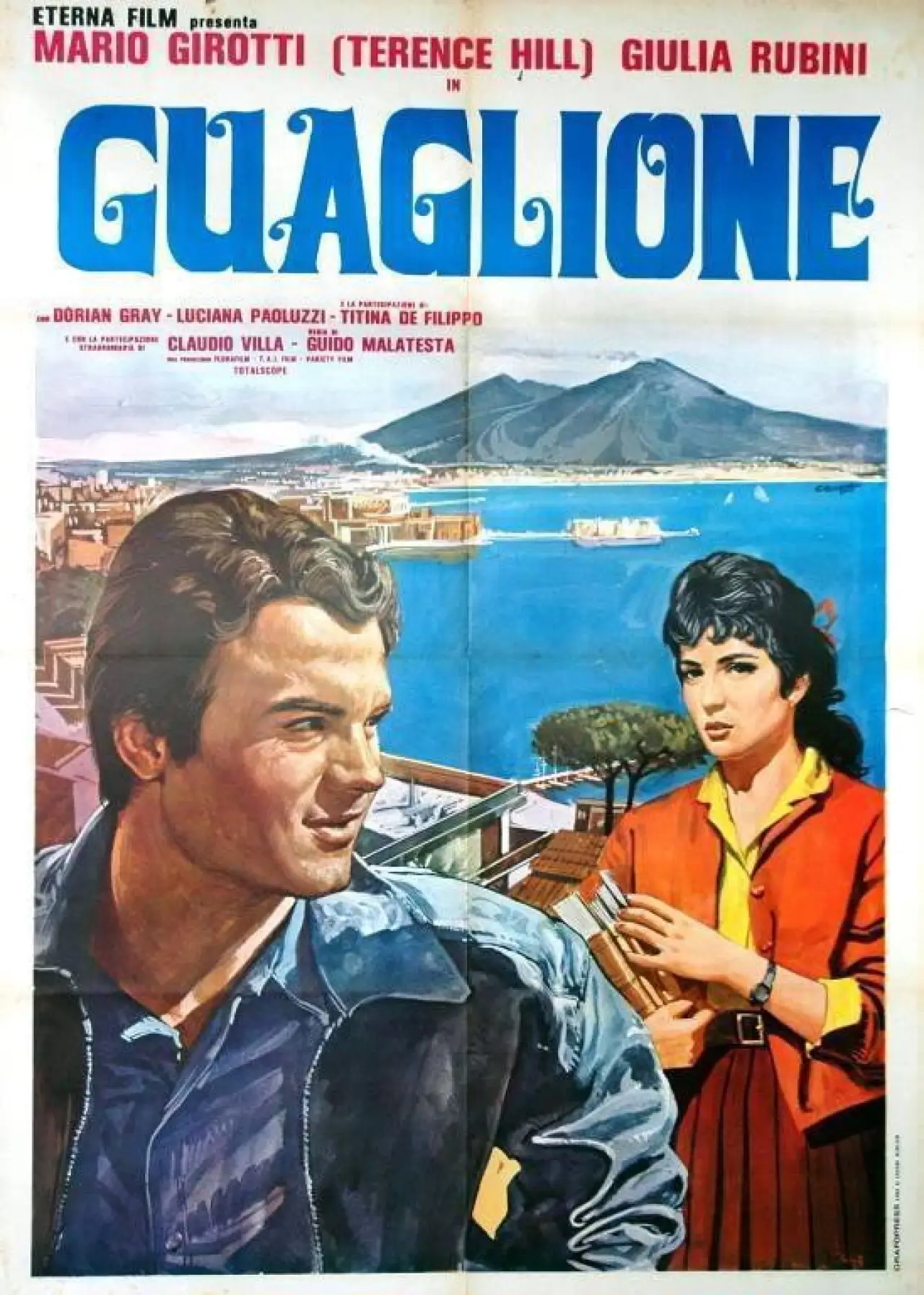 Plakat filmowy "Guaglione"