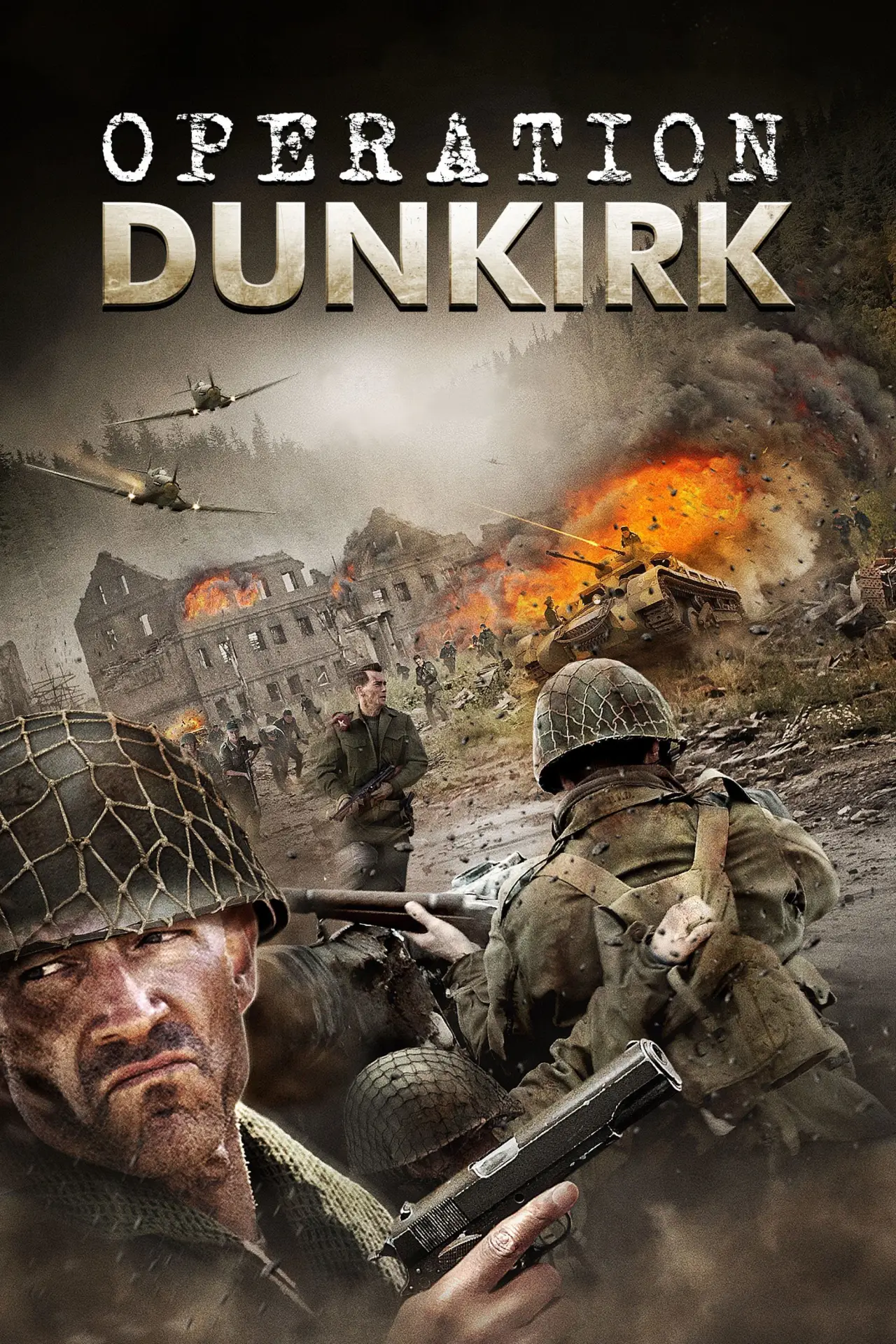 Plakat filmowy "Operacja Dunkierka"