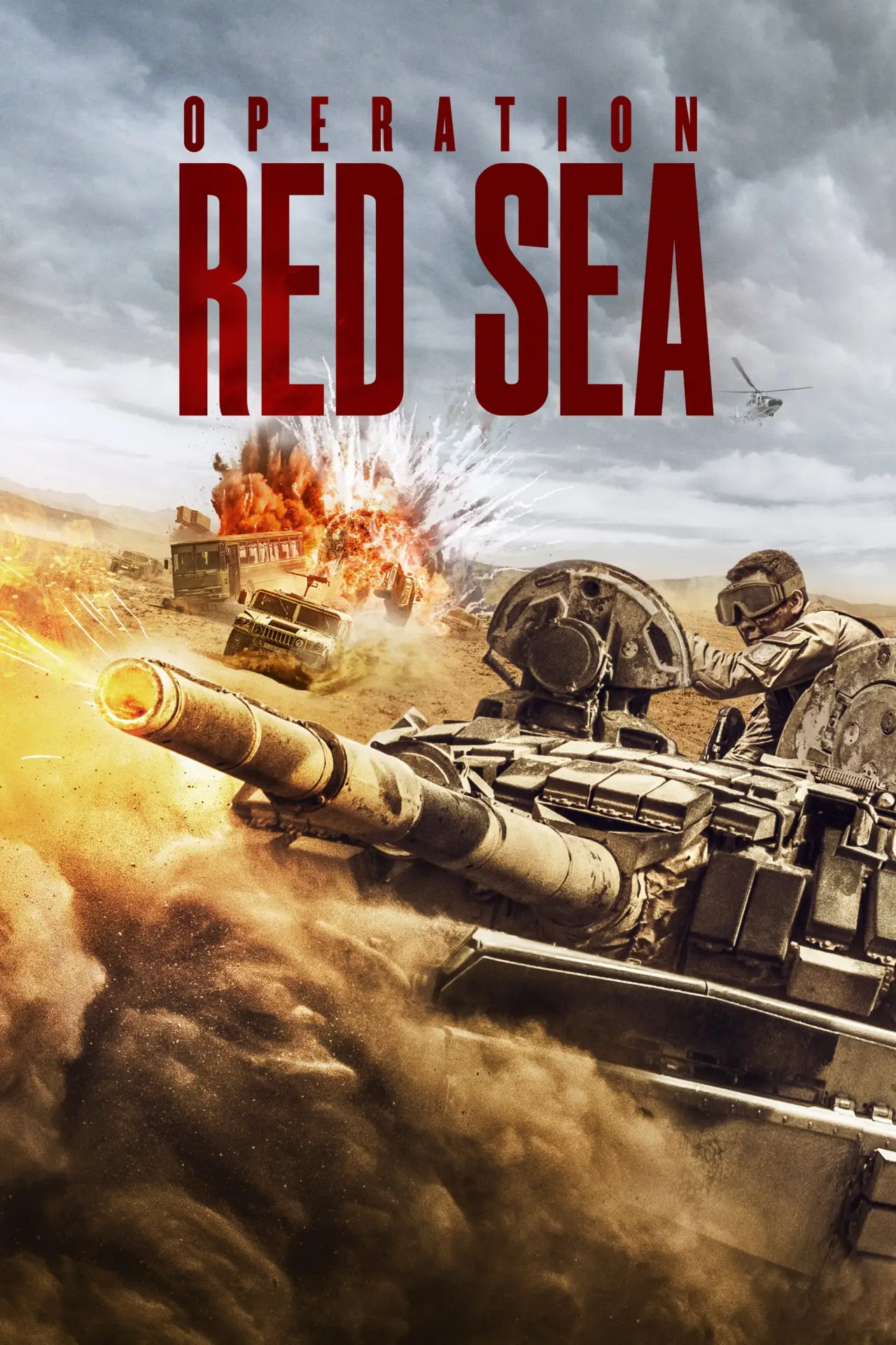 Plakat filmowy "Operacja Morze Czerwone"