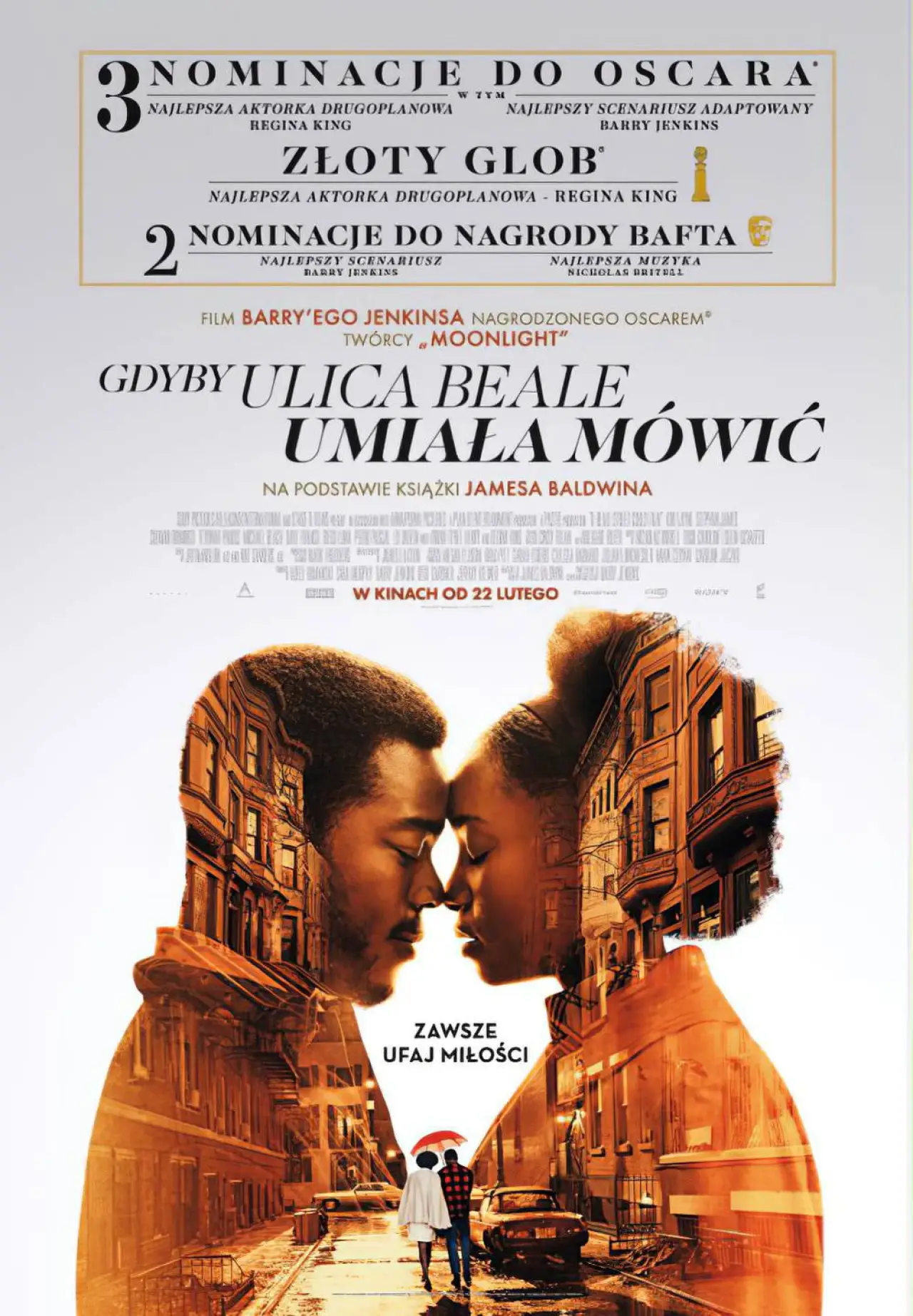 Plakat filmowy "Gdyby ulica Beale umiała mówić"