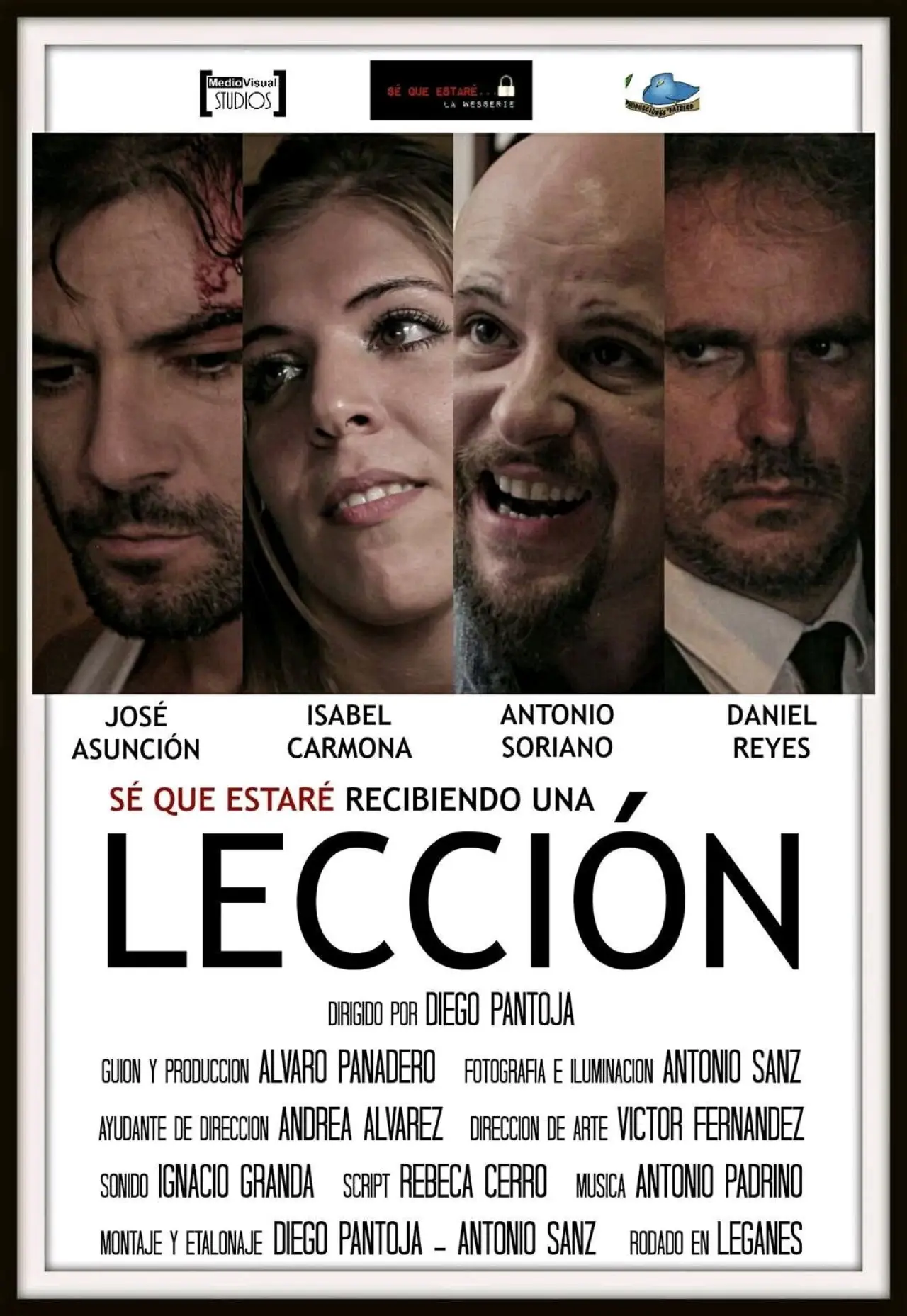 Plakat filmowy "Sé que estaré: Recibiendo una lección"
