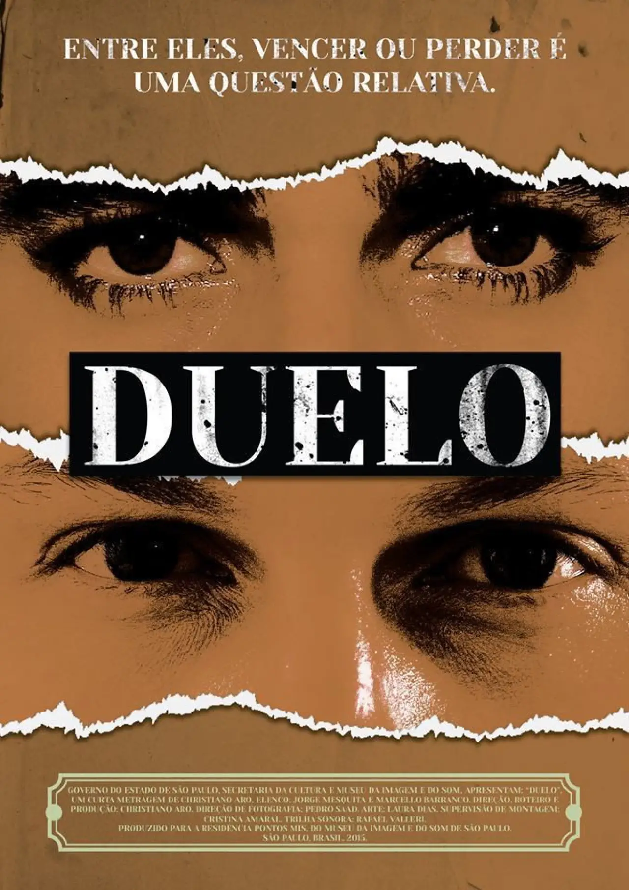 Plakat filmowy "Duelo"