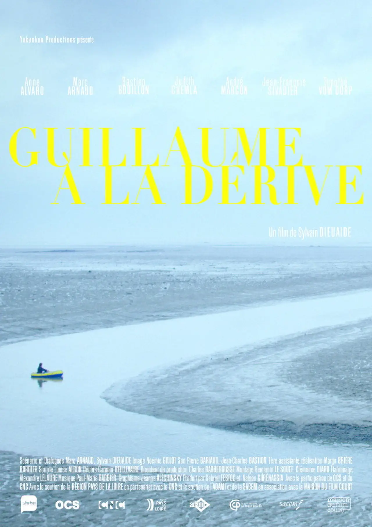 Plakat filmowy "Guillaume à la dérive"