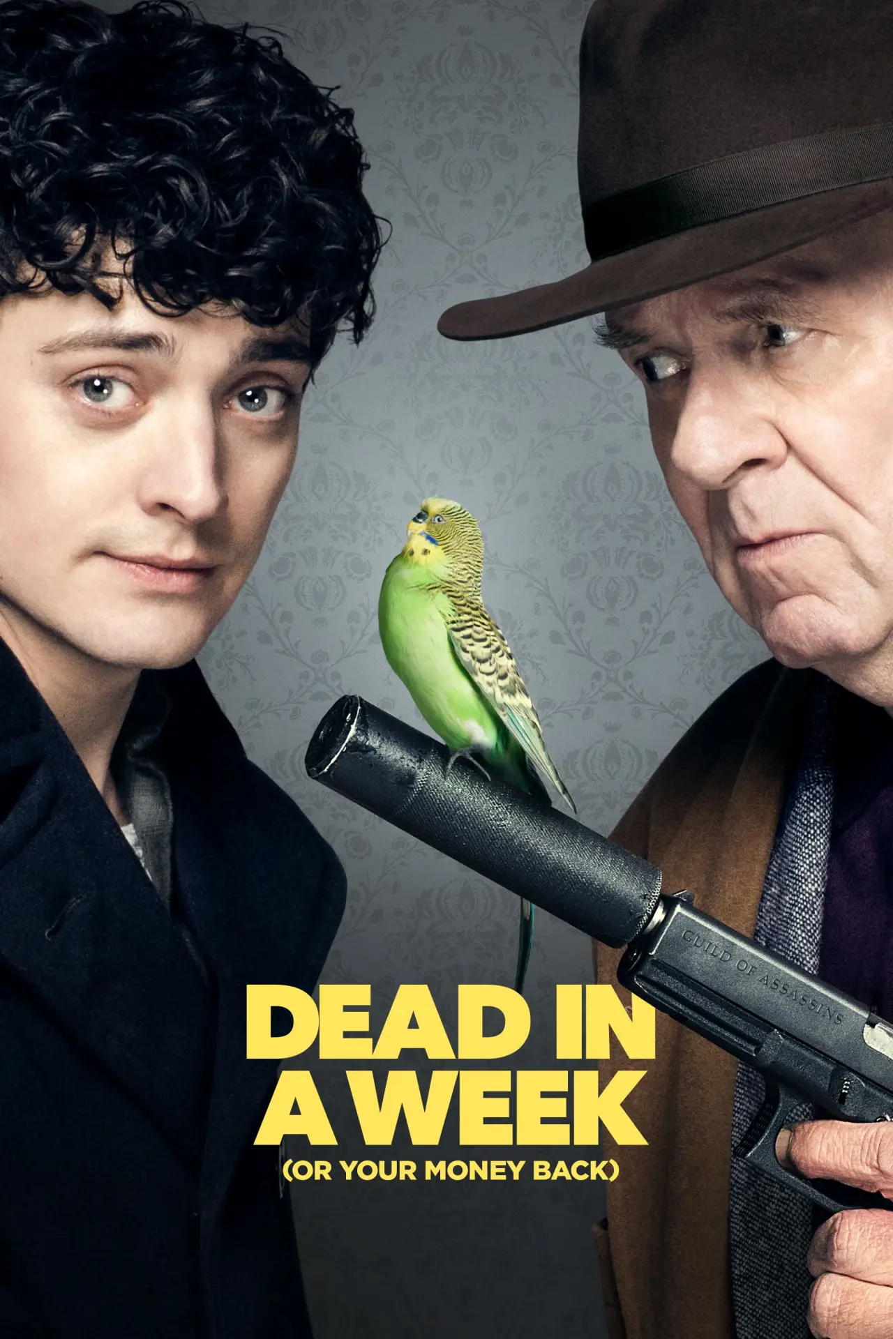 Plakat filmowy "Śmierć gwarantowana (albo zwrot pieniędzy)"