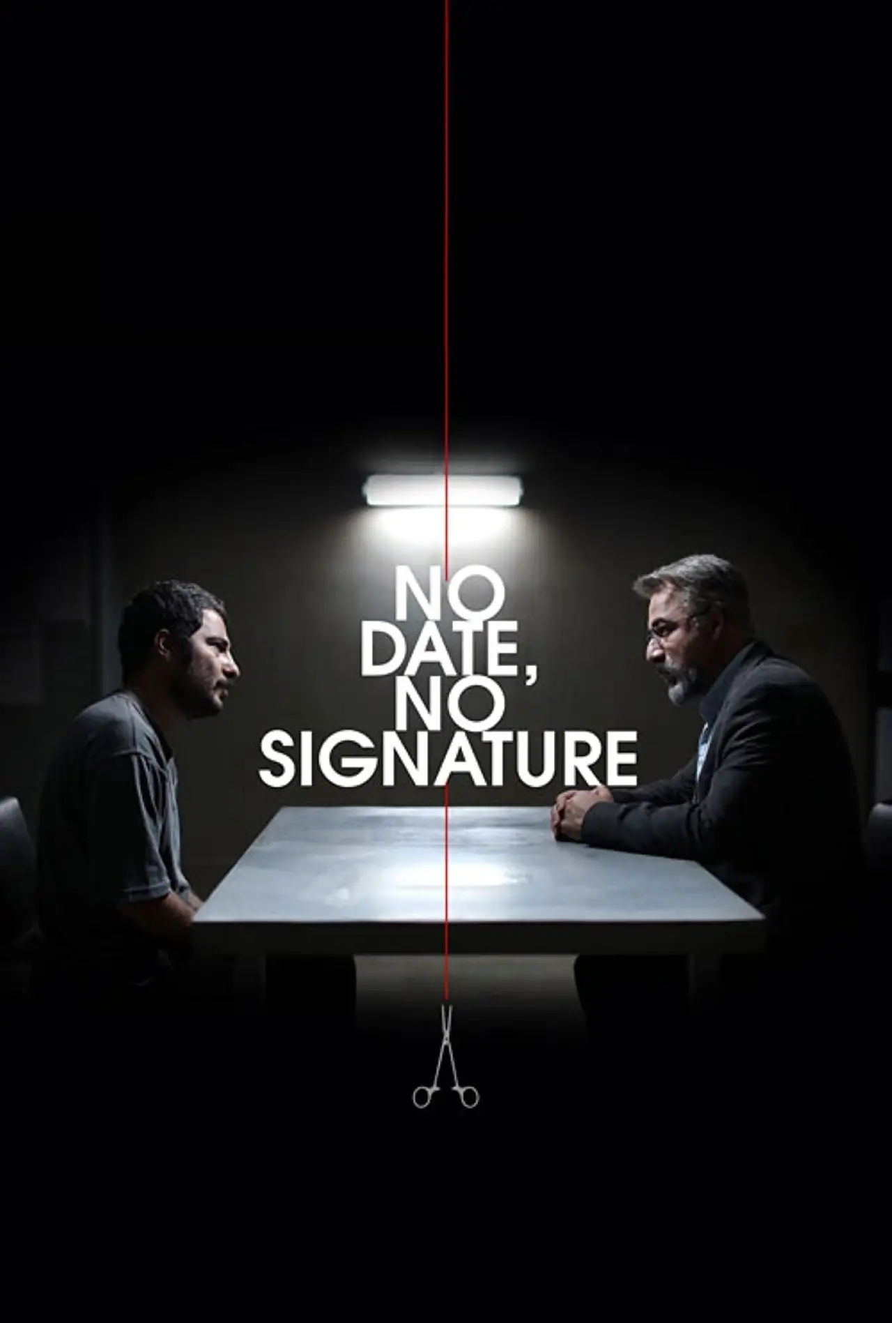 Plakat filmowy "بدون تاریخ بدون امضا"