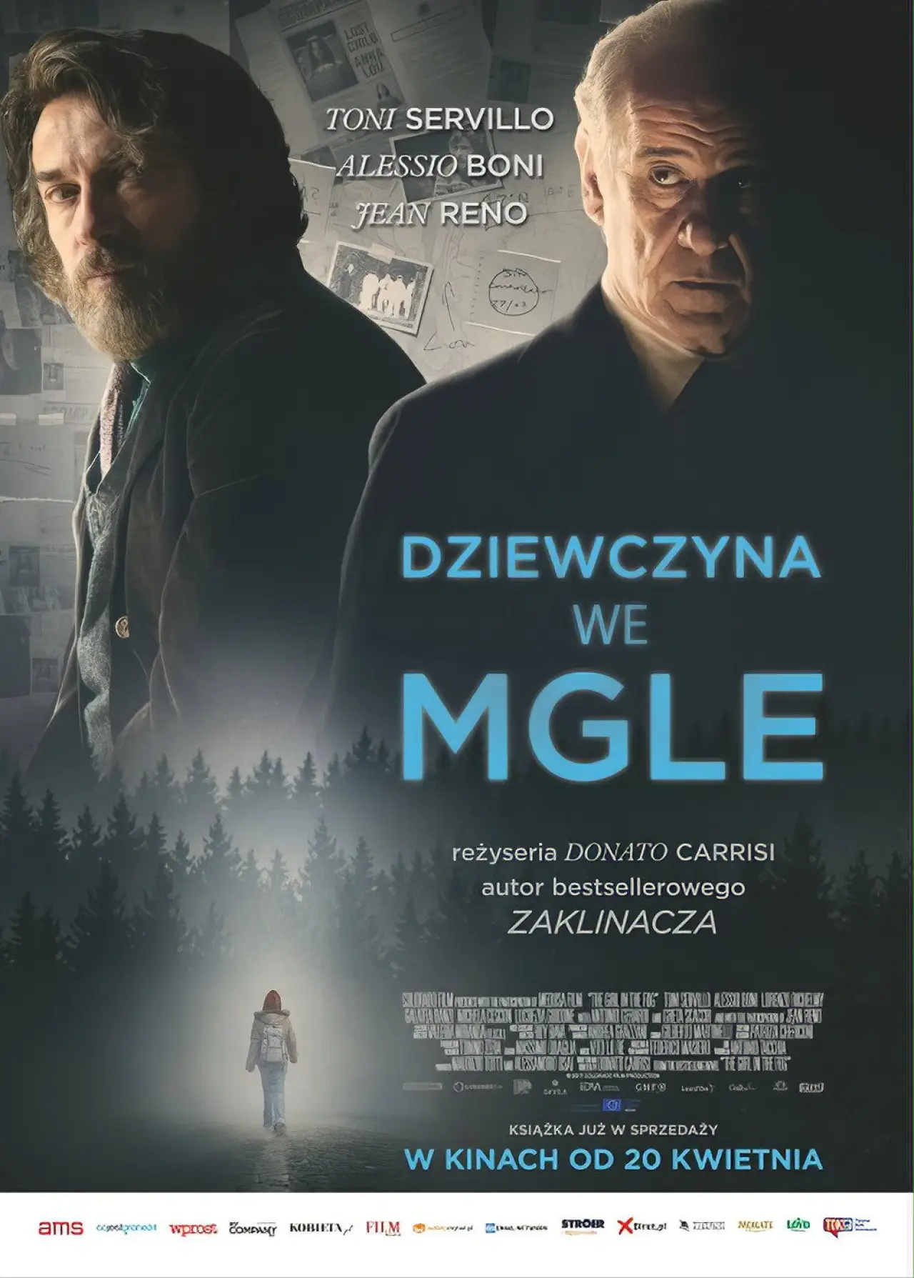Plakat filmowy "Dziewczyna we mgle"