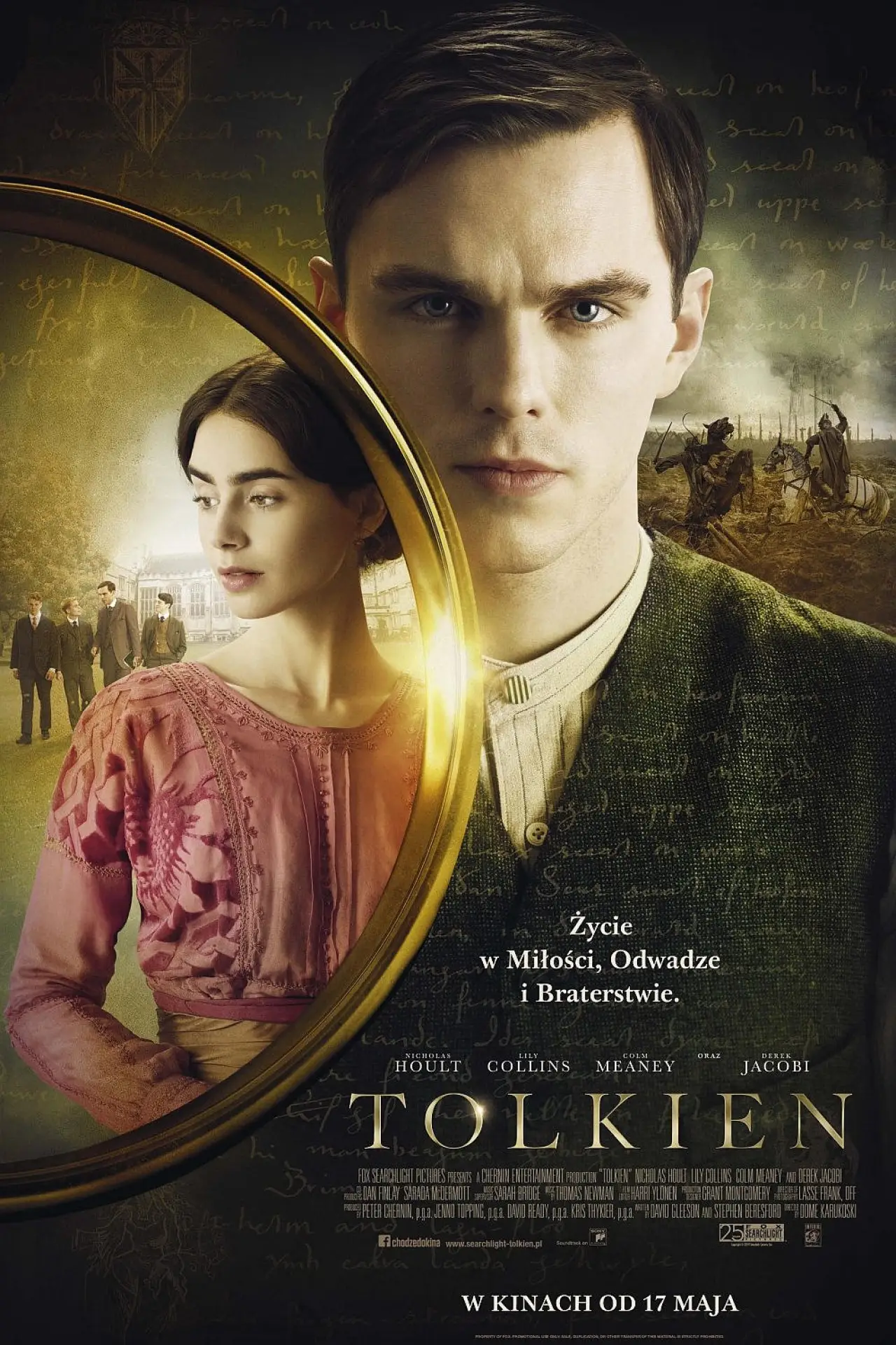 Plakat filmowy "Tolkien"