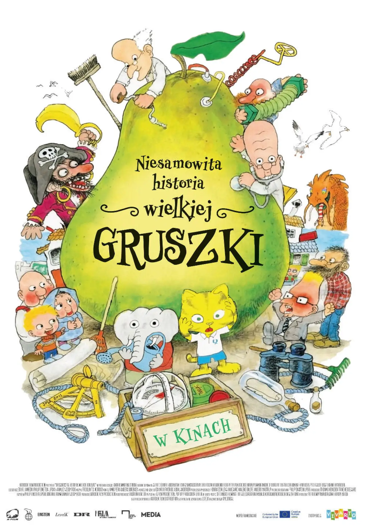 Plakat filmowy "Niesamowita historia Wielkiej Gruszki"