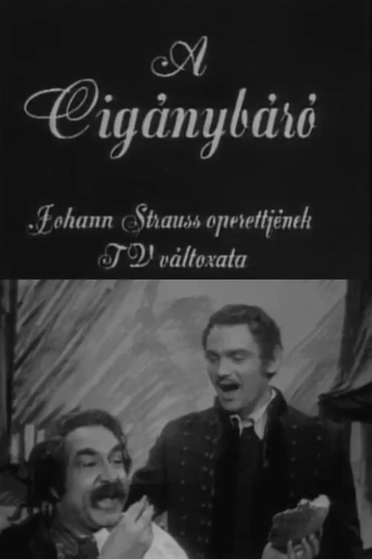 Plakat filmowy "A cigánybáró"