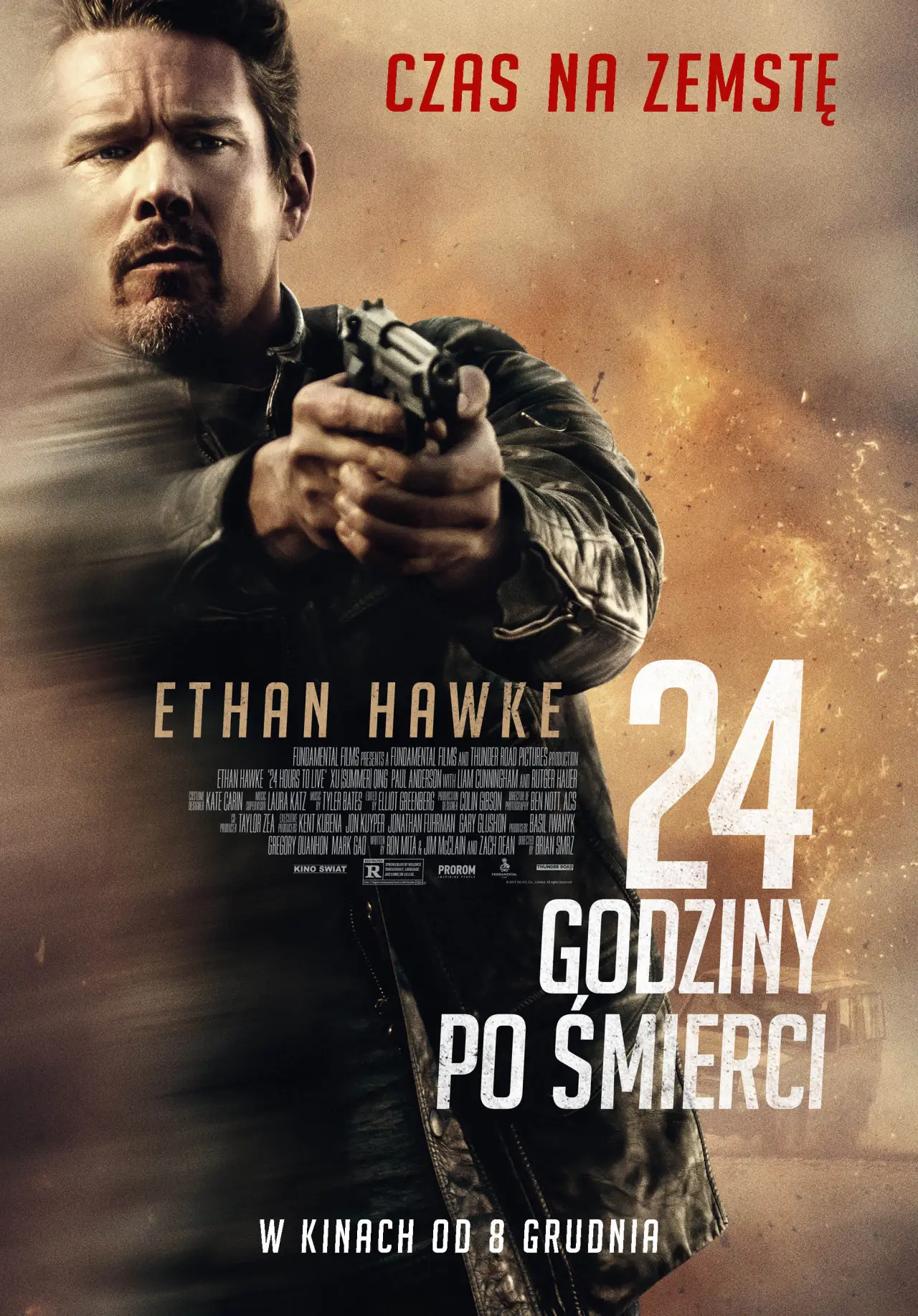 Plakat filmowy "24 godziny po śmierci"