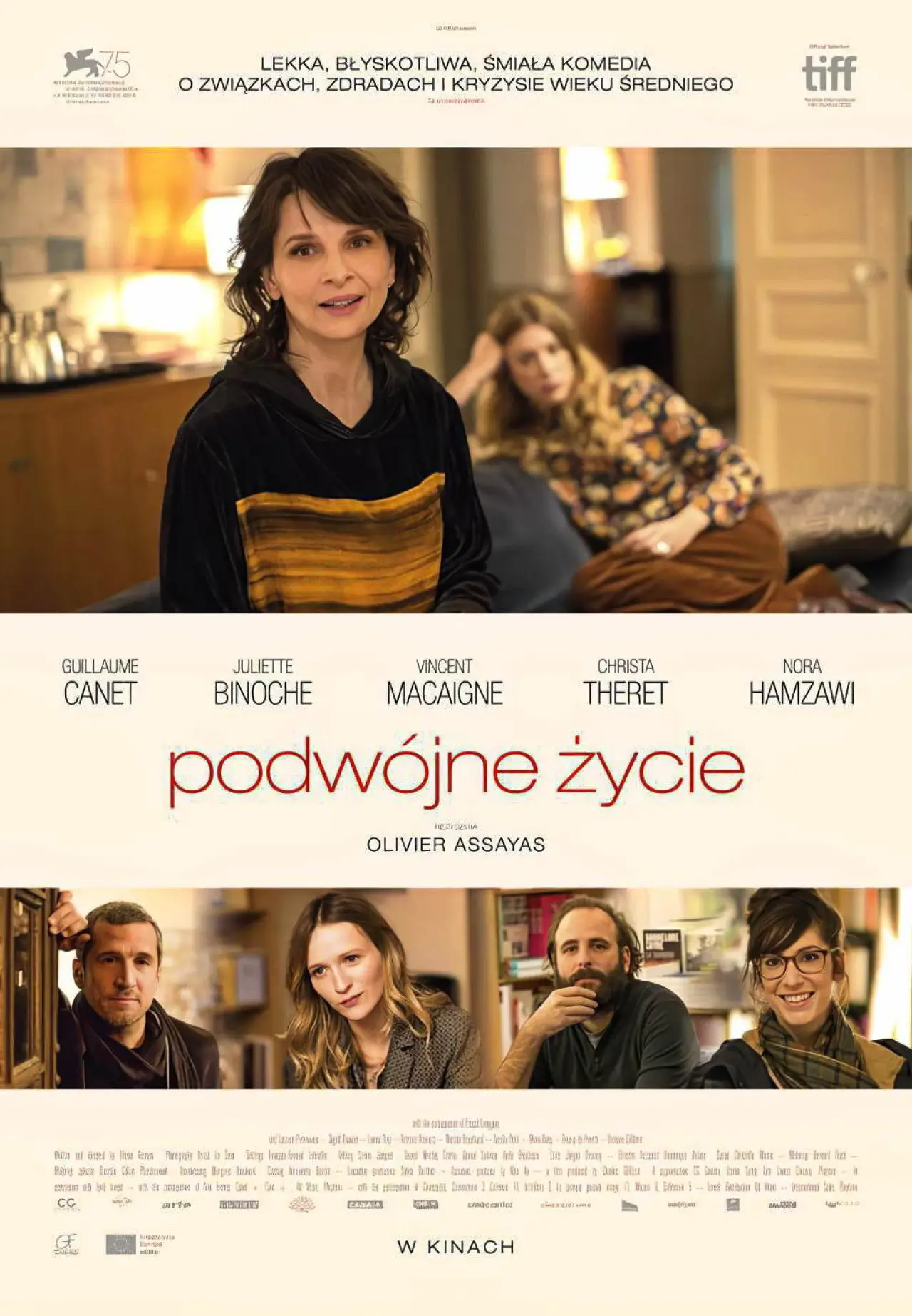 Plakat filmowy "Podwójne życie"
