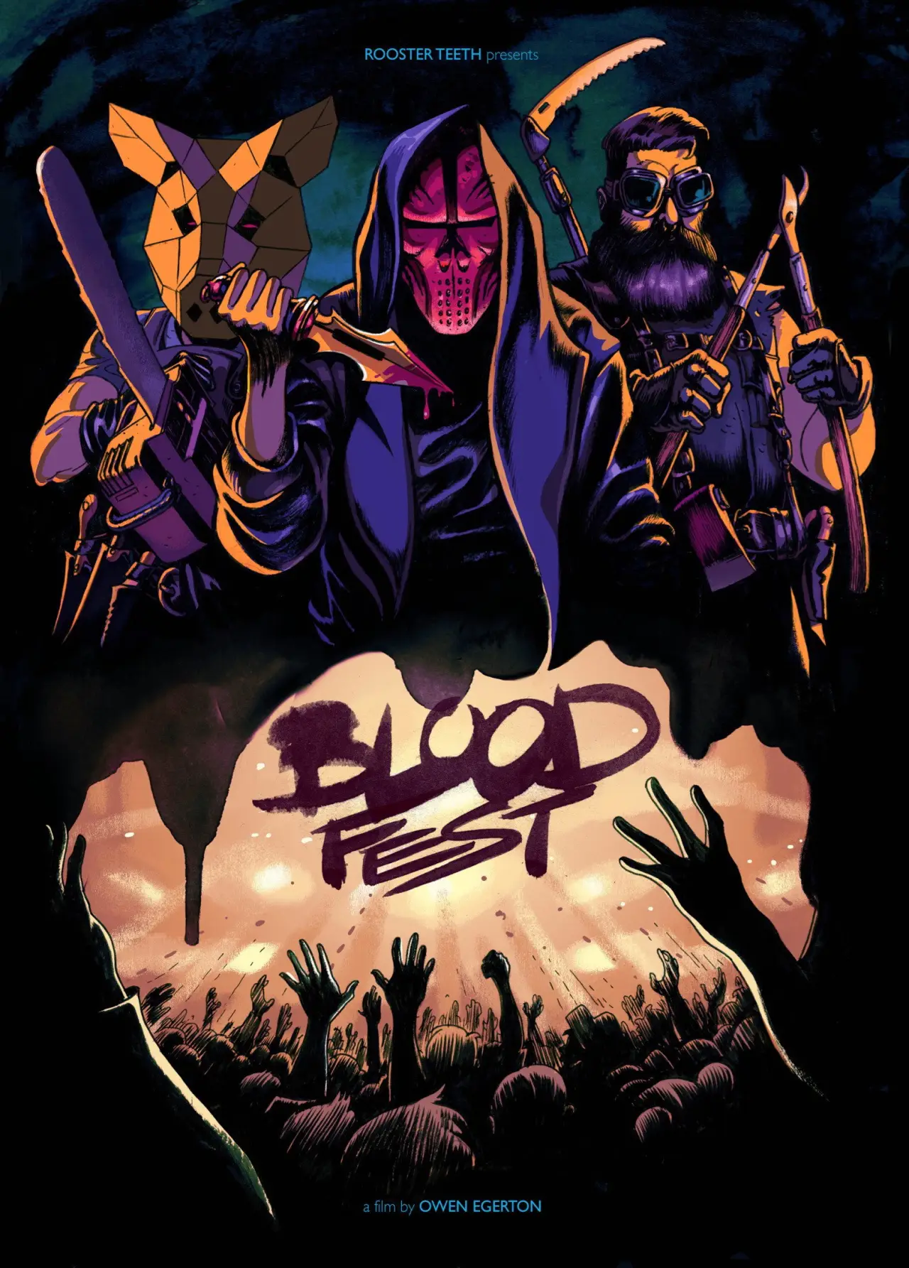 Plakat filmowy "Blood Fest"
