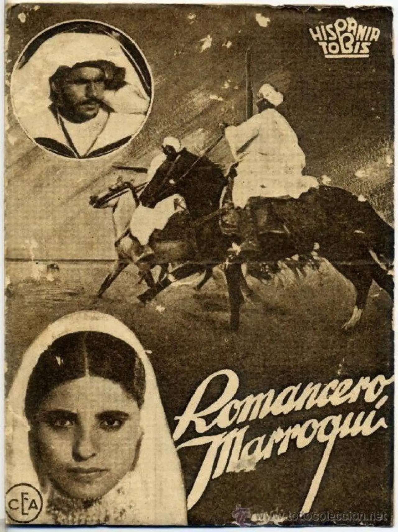 Plakat filmowy "Romancero marroquí"