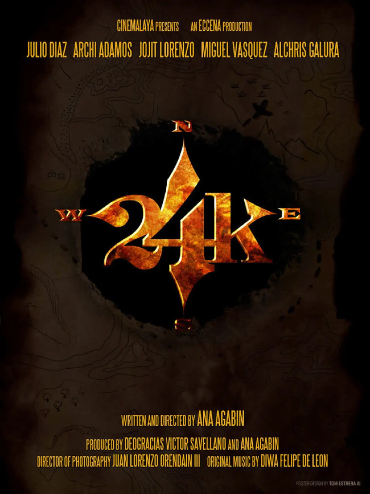 Plakat filmowy "24K"