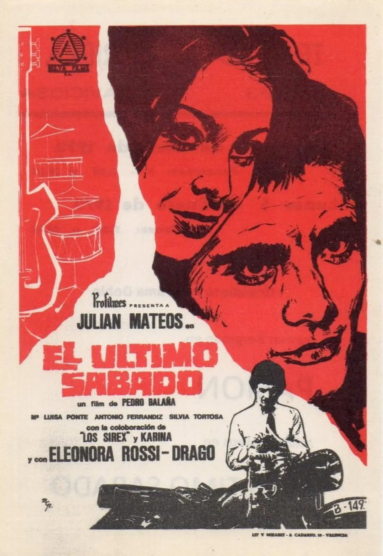 Plakat filmowy "El último sábado"