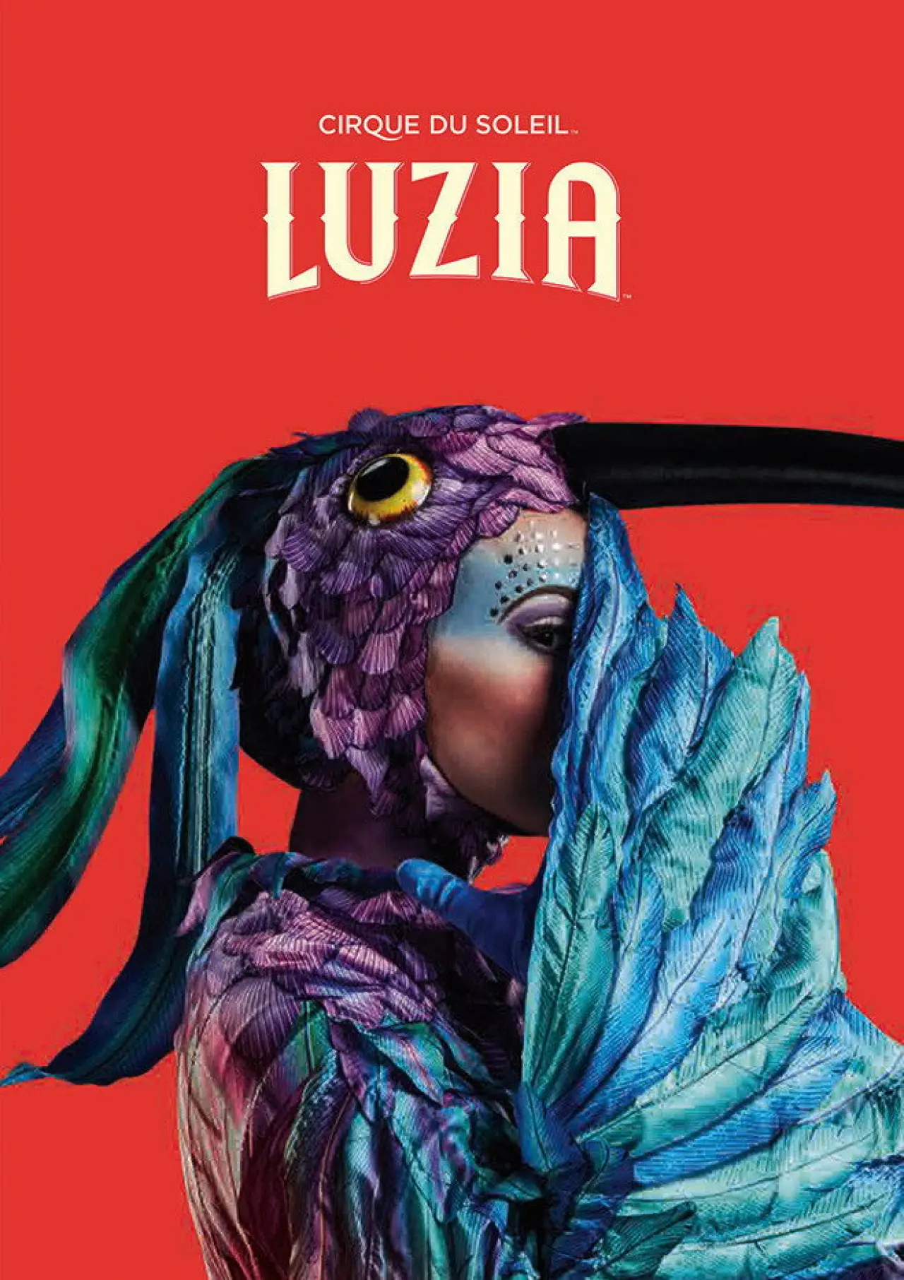 Plakat filmowy "Cirque du Soleil: Luzia"