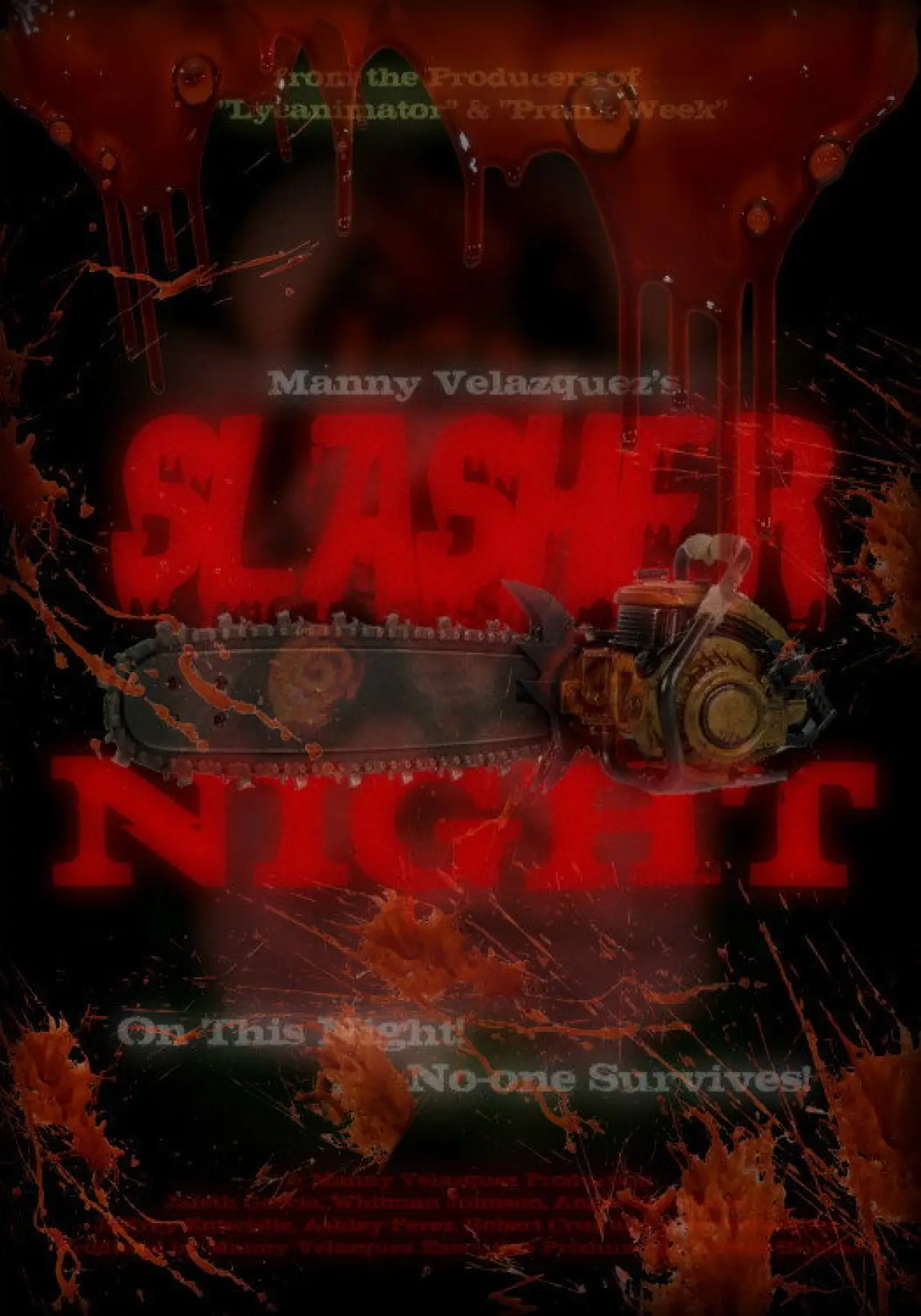 Plakat filmowy "Slasher Night"