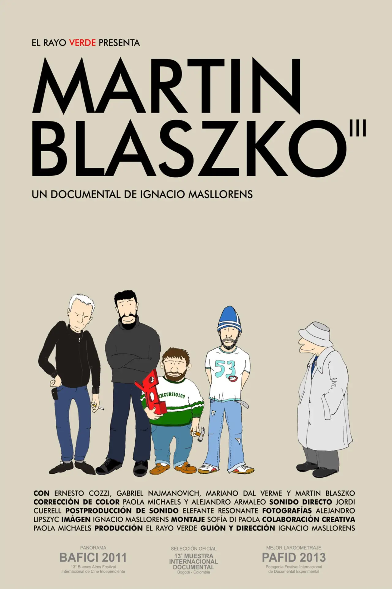Plakat filmowy "Martin Blaszko III"