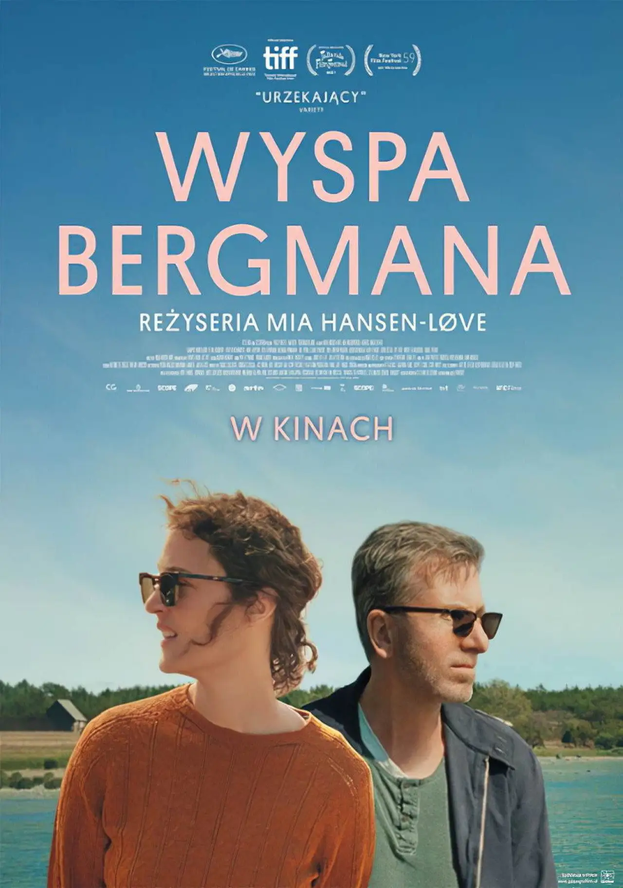 Plakat filmowy "Wyspa Bergmana"