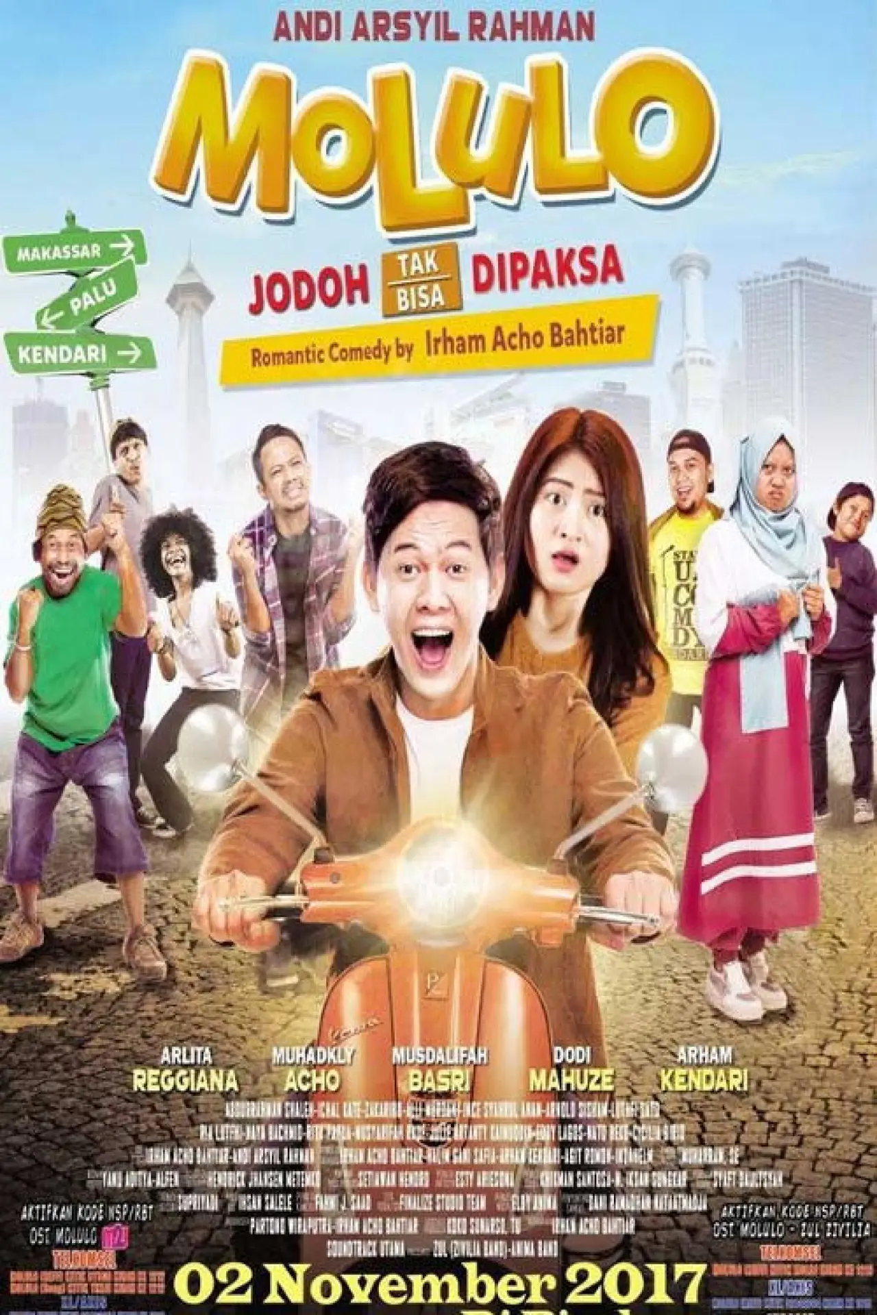 Plakat filmowy "Molulo: Jodoh Tak Bisa Dipaksa"