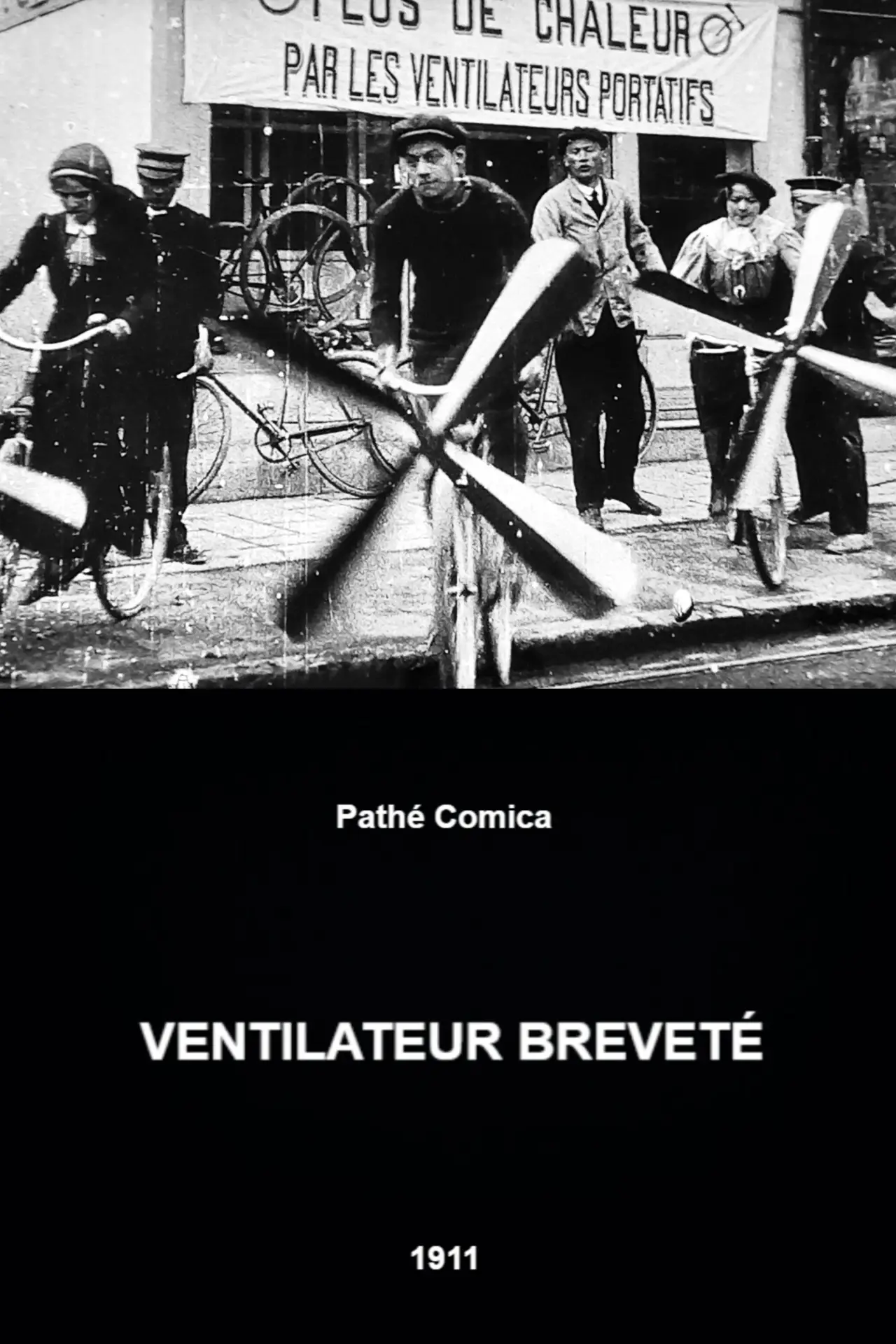 Plakat filmowy "Ventilateur breveté"