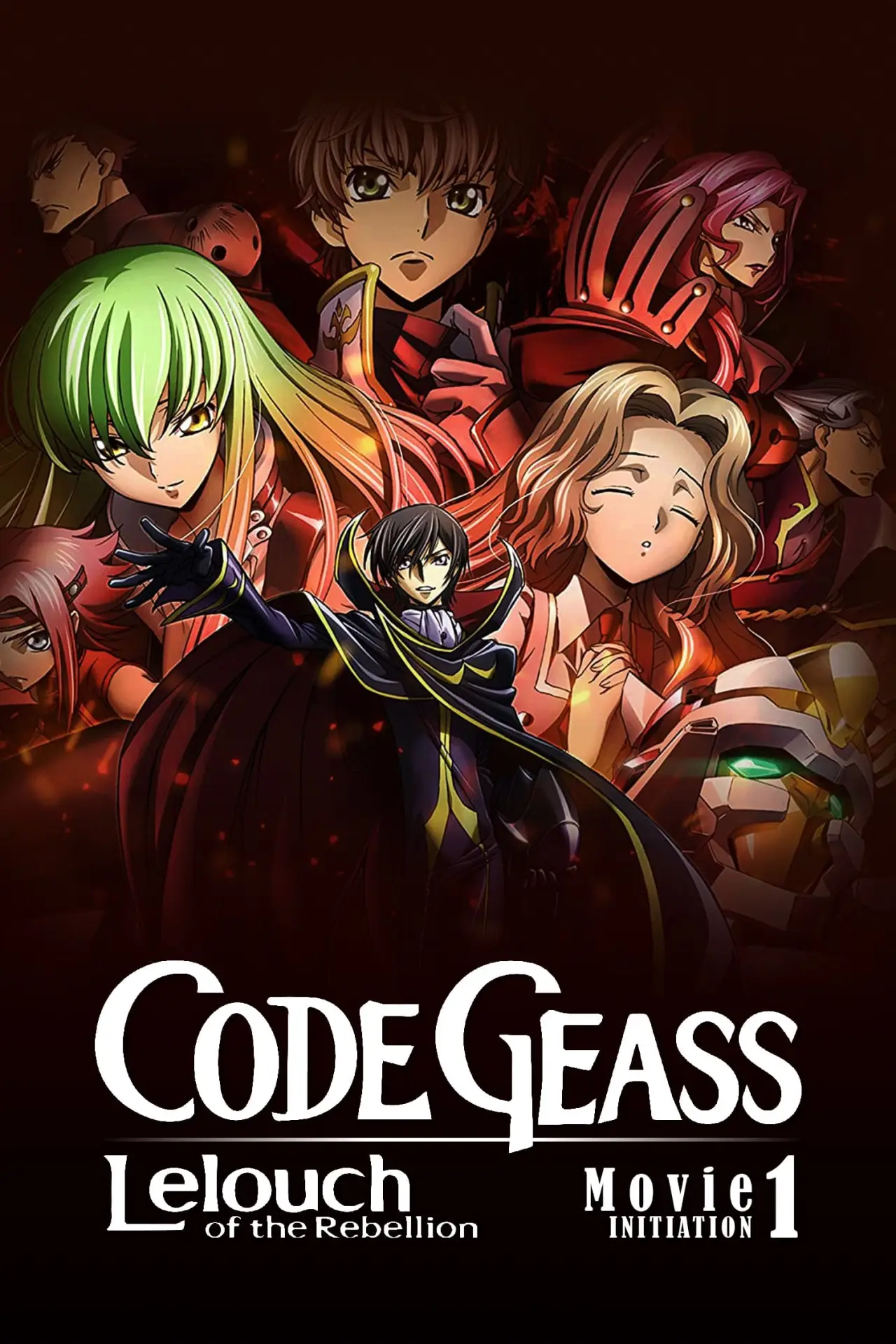 Plakat filmowy "Code Geass: Lelouch of the Rebellion I - Initiation"