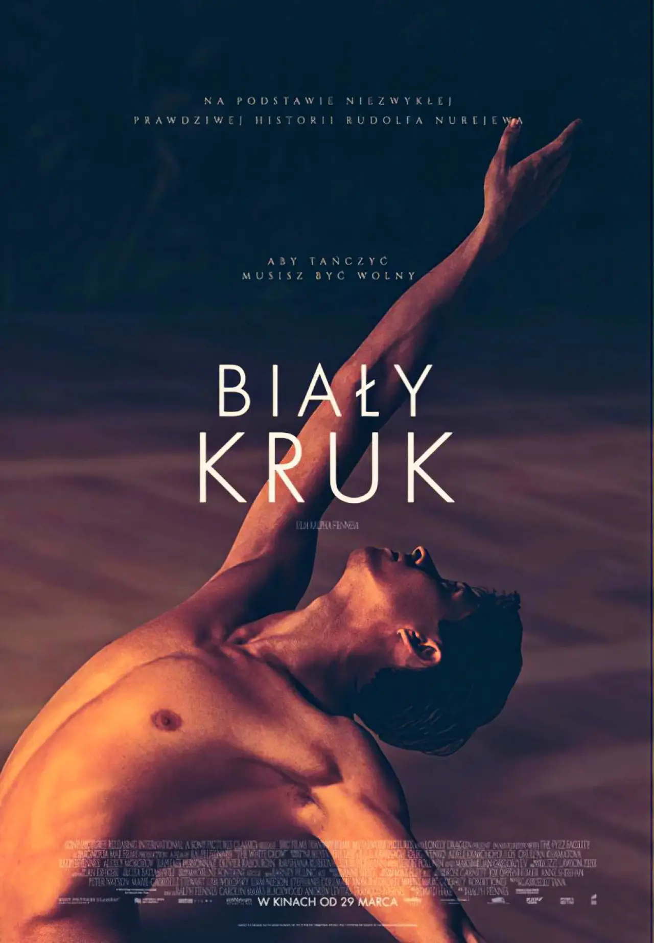 Plakat filmowy "Biały kruk"