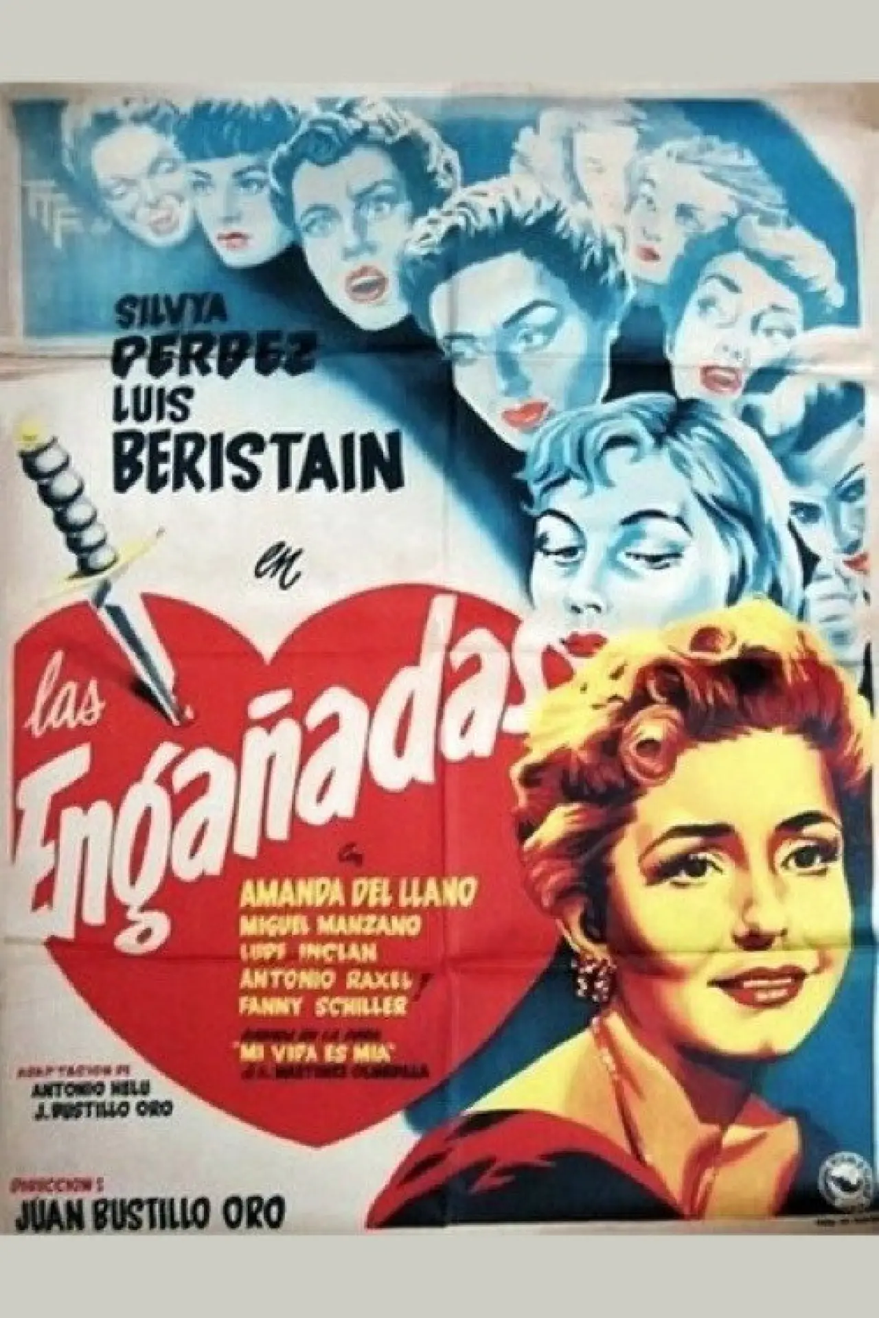 Plakat filmowy "Las engañadas"