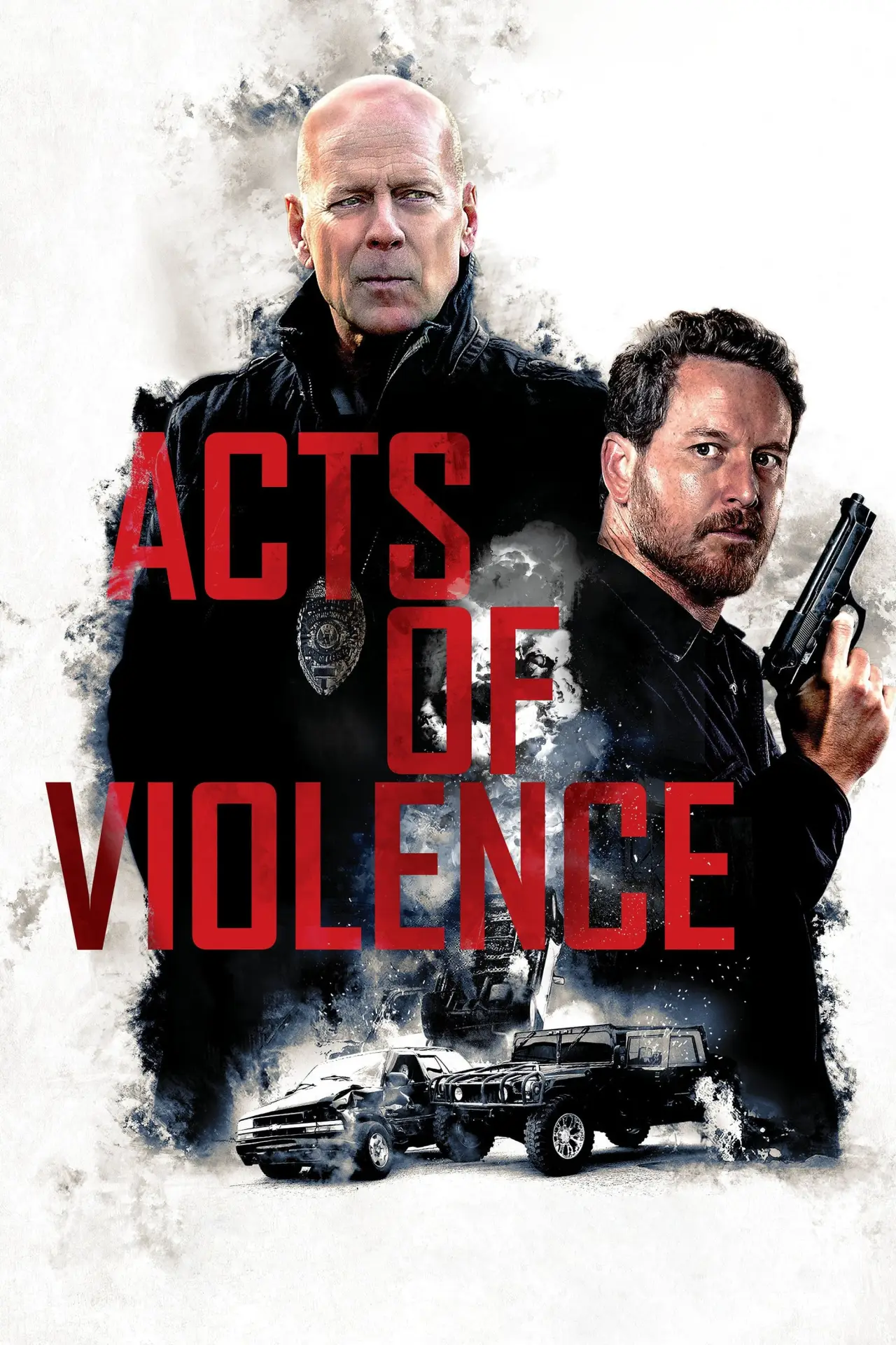 Plakat filmowy "Akt Przemocy"