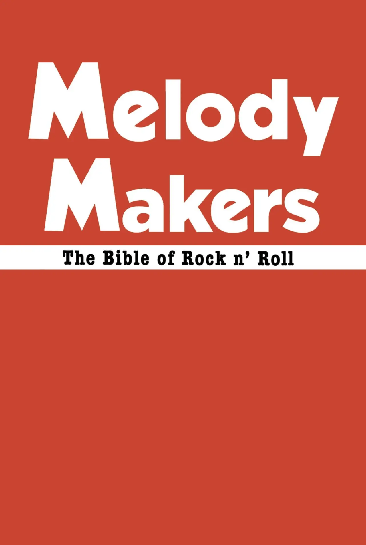 Plakat filmowy "Melody Makers"