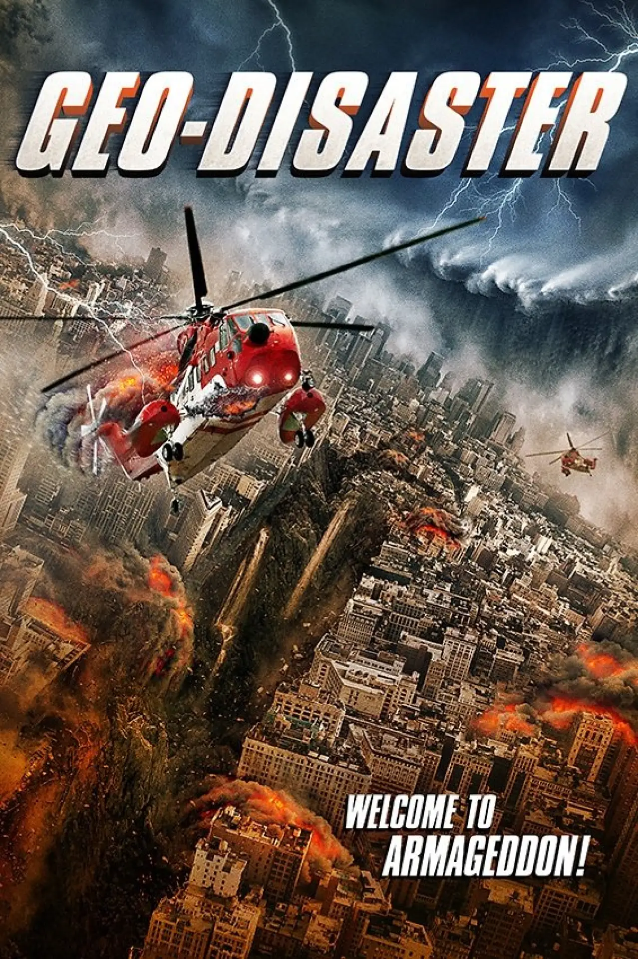 Plakat filmowy "Geokatastrofa"