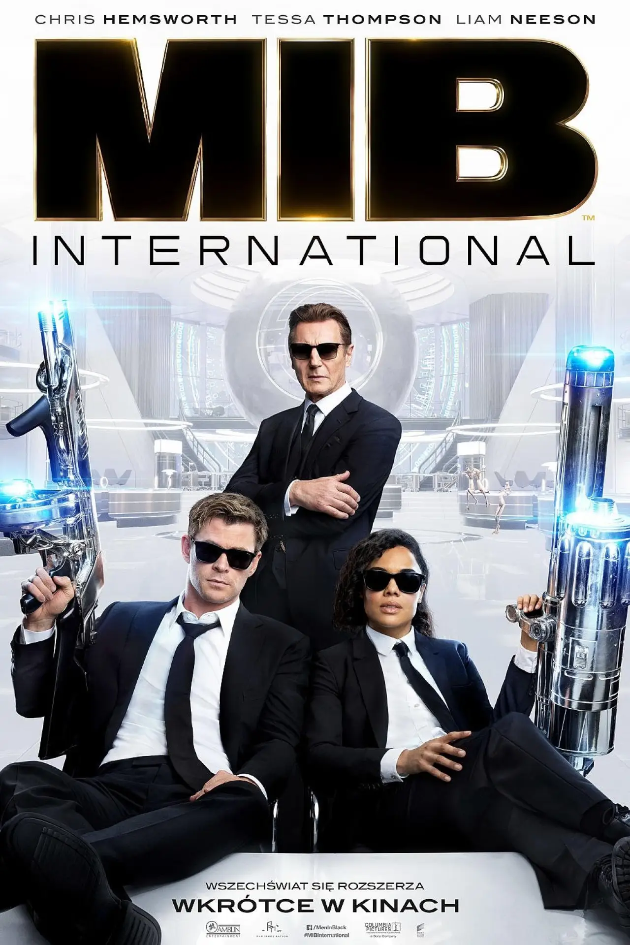 Plakat filmowy "Men in Black: International"
