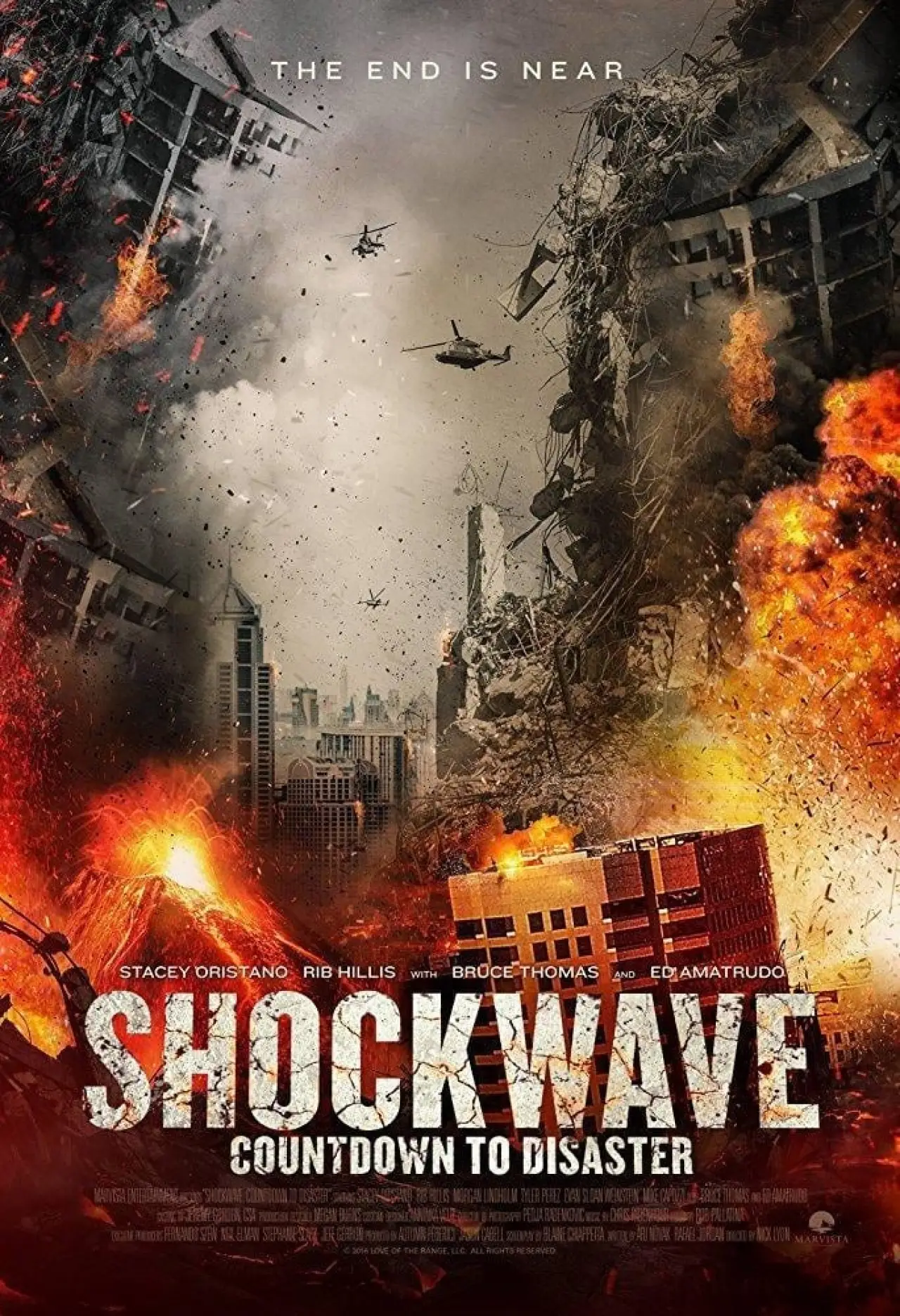Plakat filmowy "Fala uderzeniowa: Odliczanie ku tragedii"