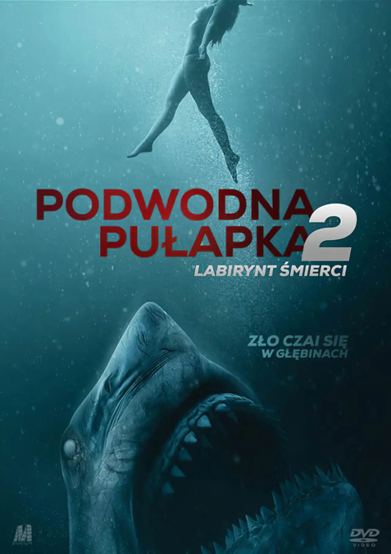 Plakat filmowy "Podwodna pułapka 2: Labirynt śmierci"