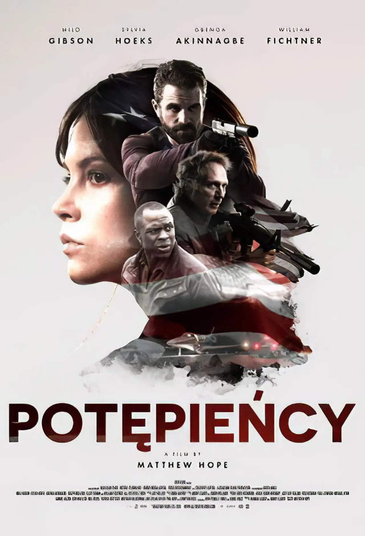 Plakat filmowy "Potępieńcy"