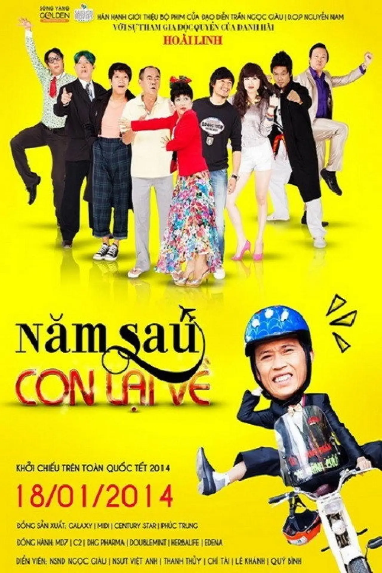 Plakat filmowy "Năm Sau Con Lại Về"