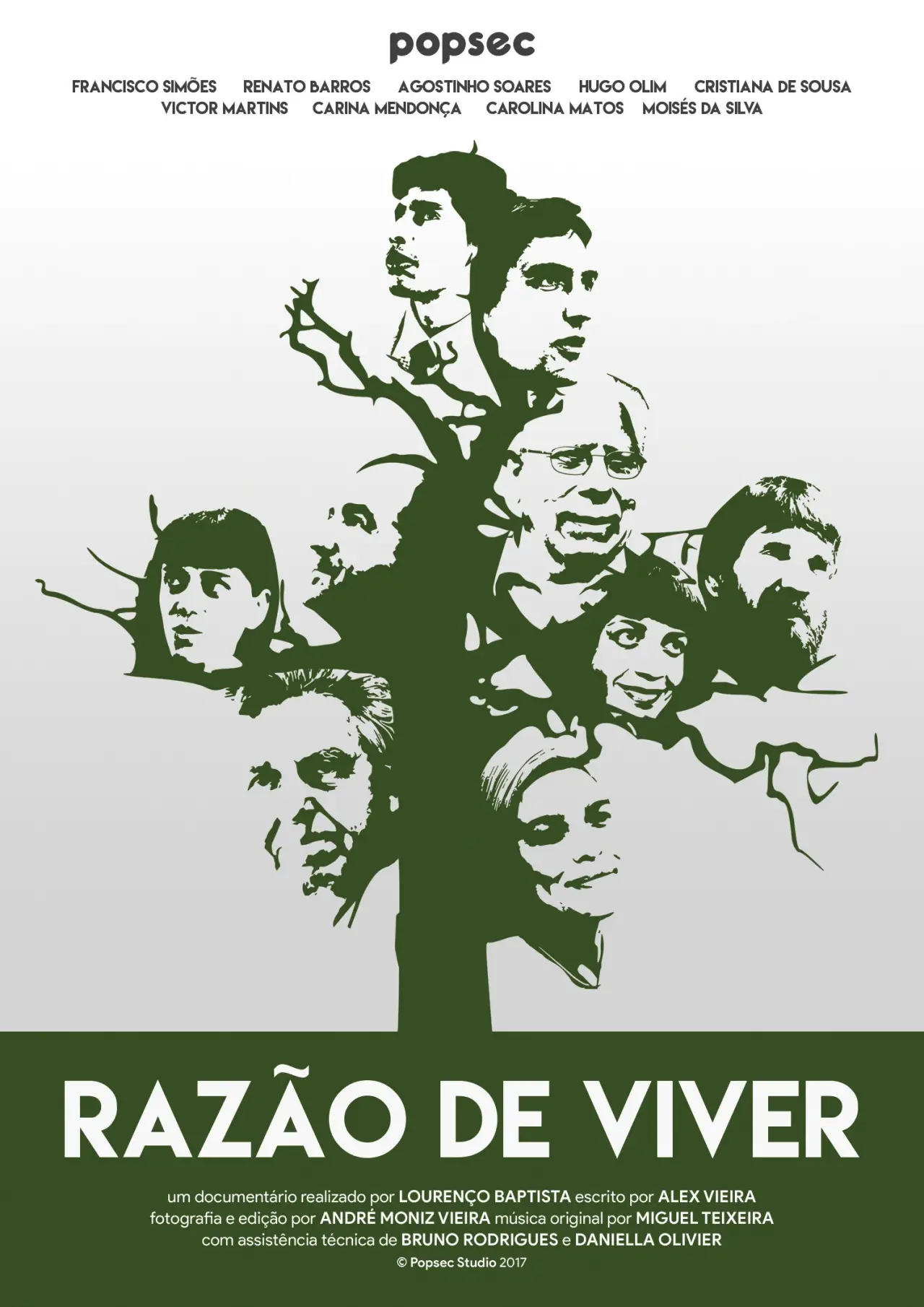 Plakat filmowy "Razão de Viver"