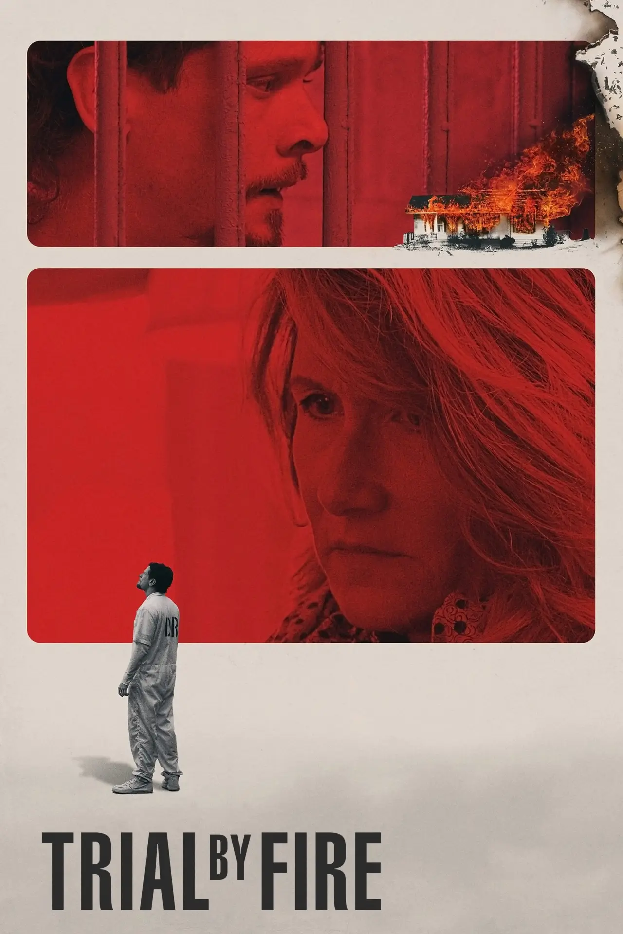 Plakat filmowy "Chrzest Ogniem"