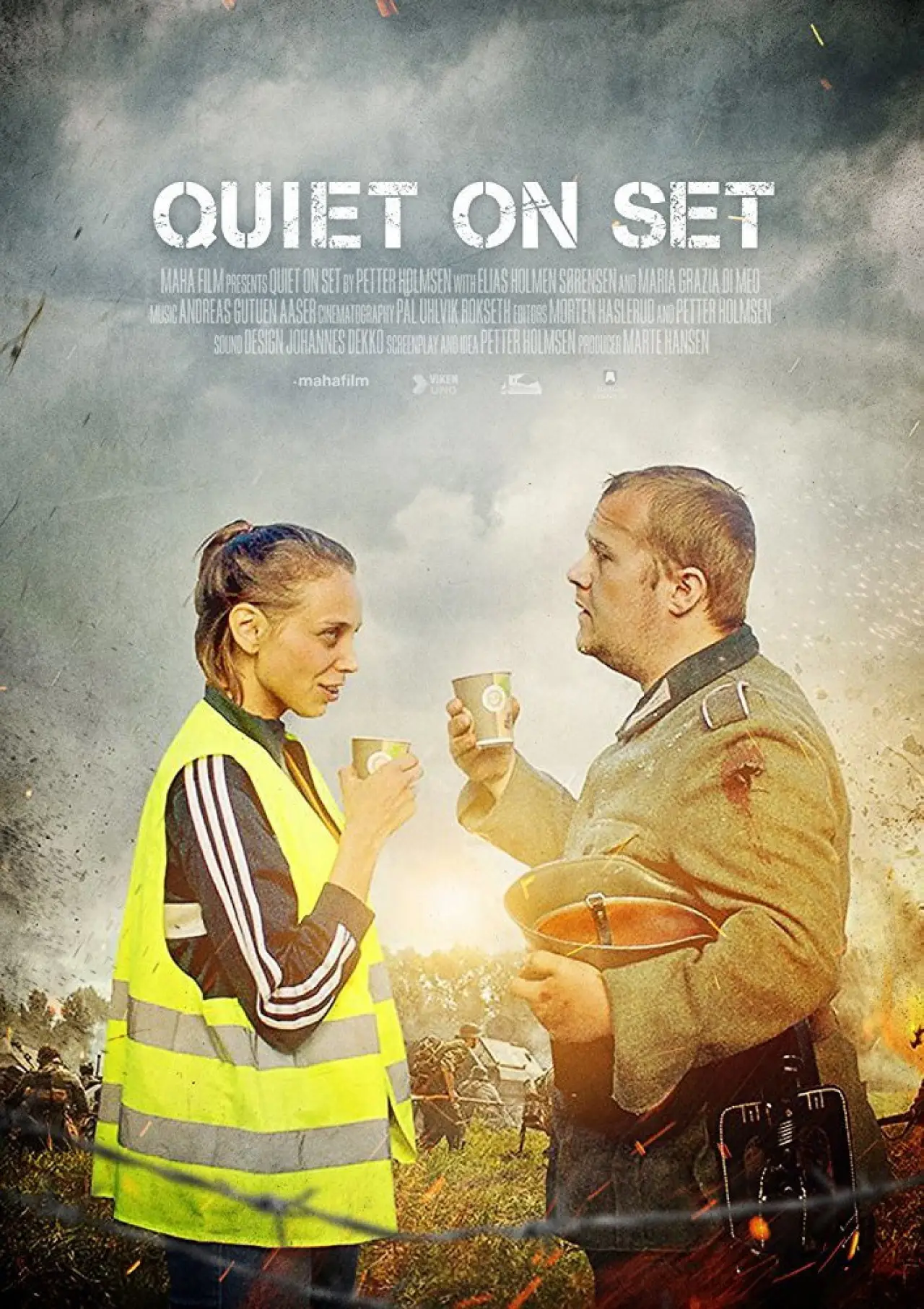 Plakat filmowy "Stille på sett"
