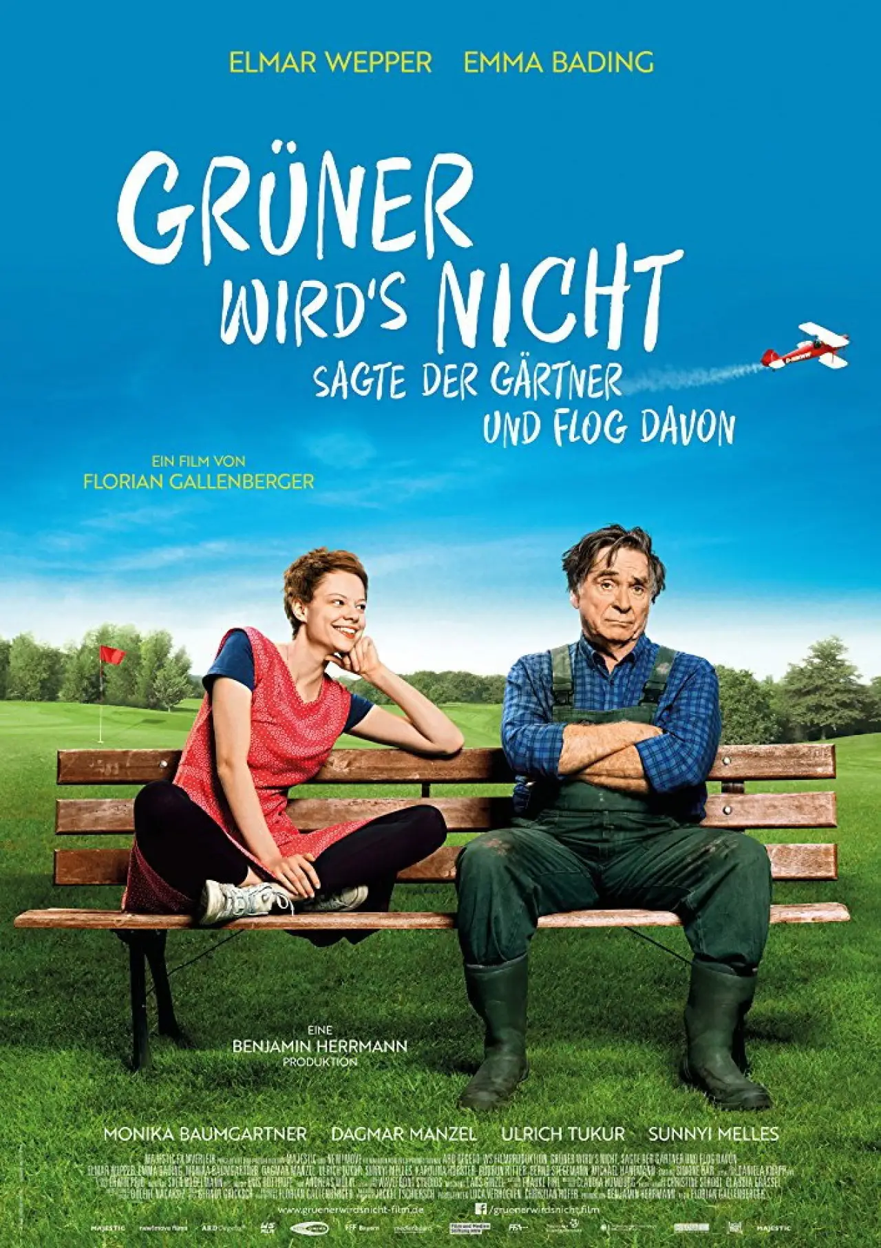 Plakat filmowy "Zieleńsza nie będzie"