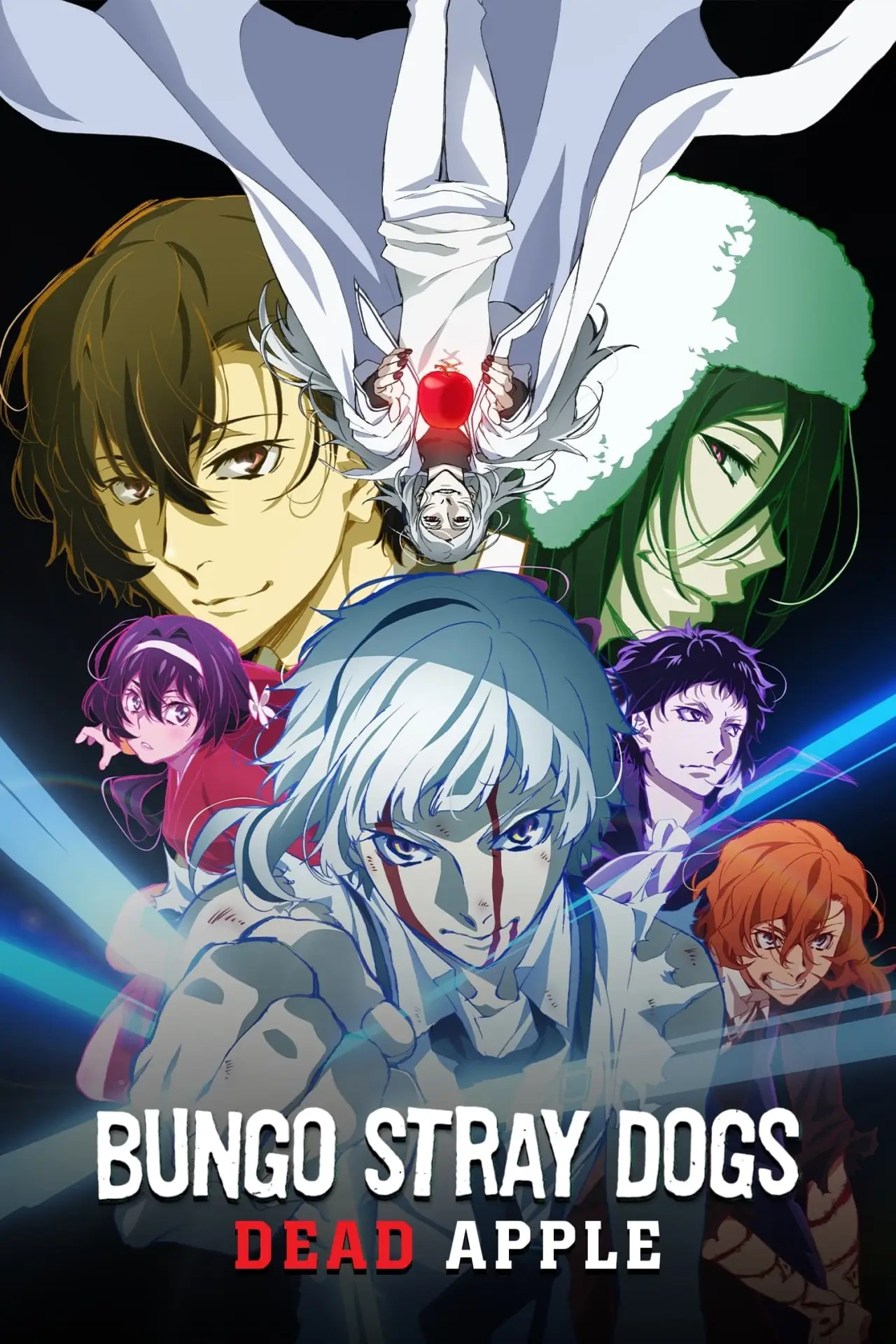 Plakat filmowy "文豪ストレイドッグス DEAD APPLE"