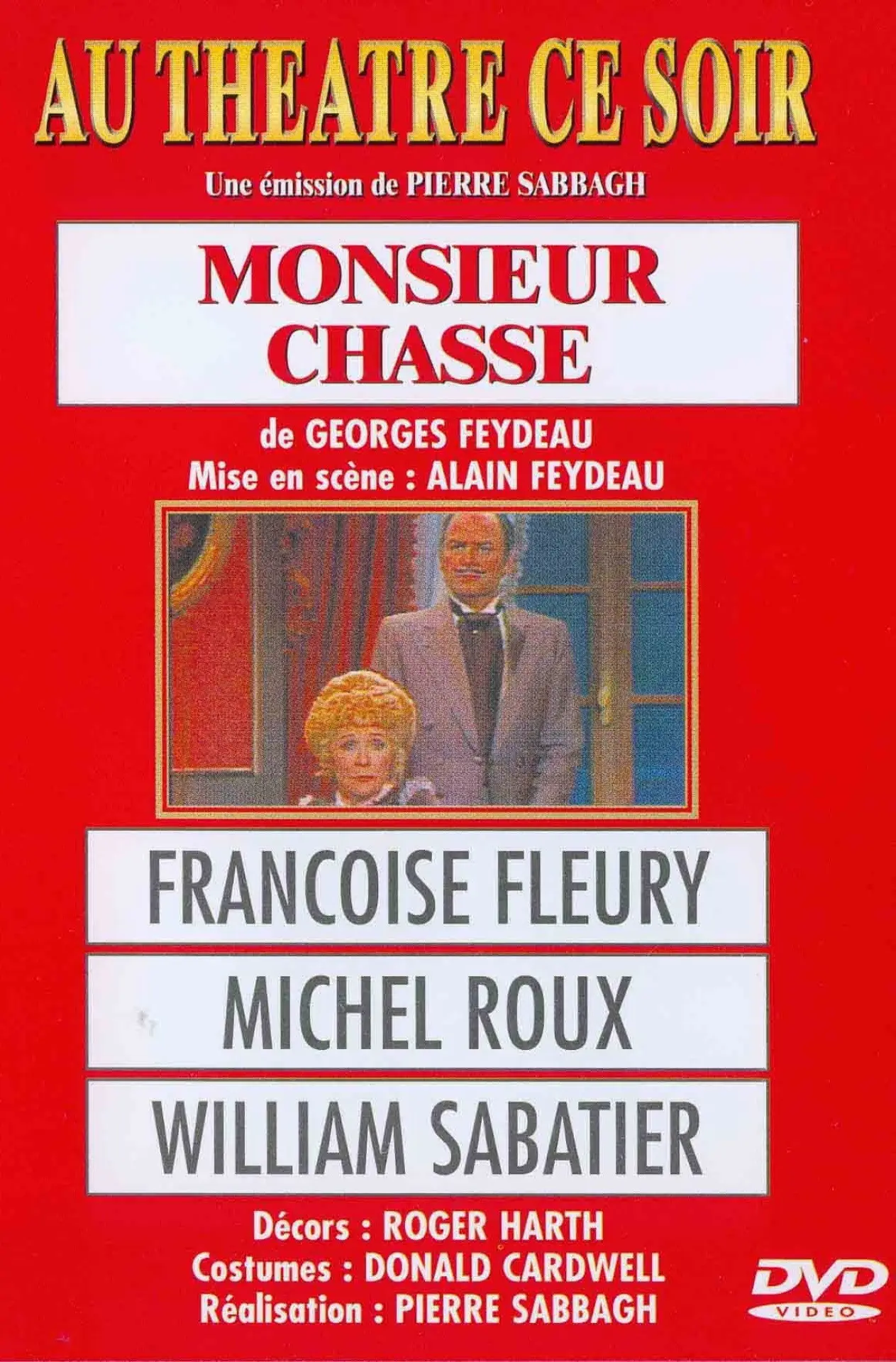 Plakat filmowy "Monsieur chasse"