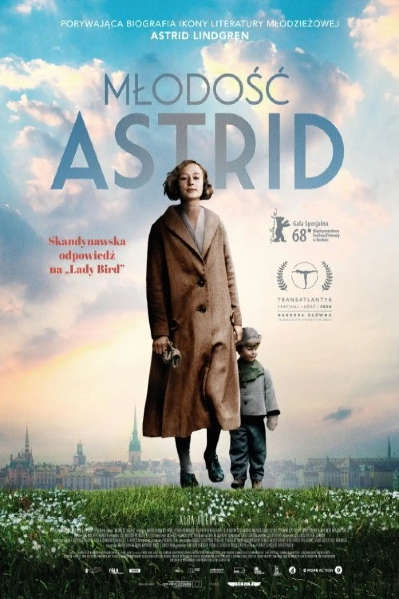 Plakat filmowy "Młodość Astrid"