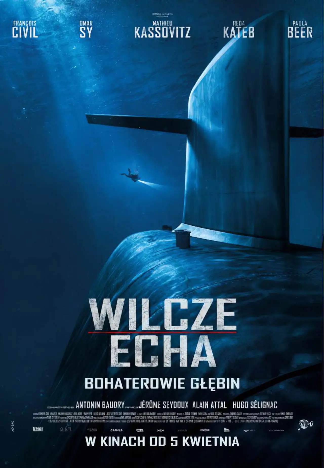 Plakat filmowy "Wilcze echa"