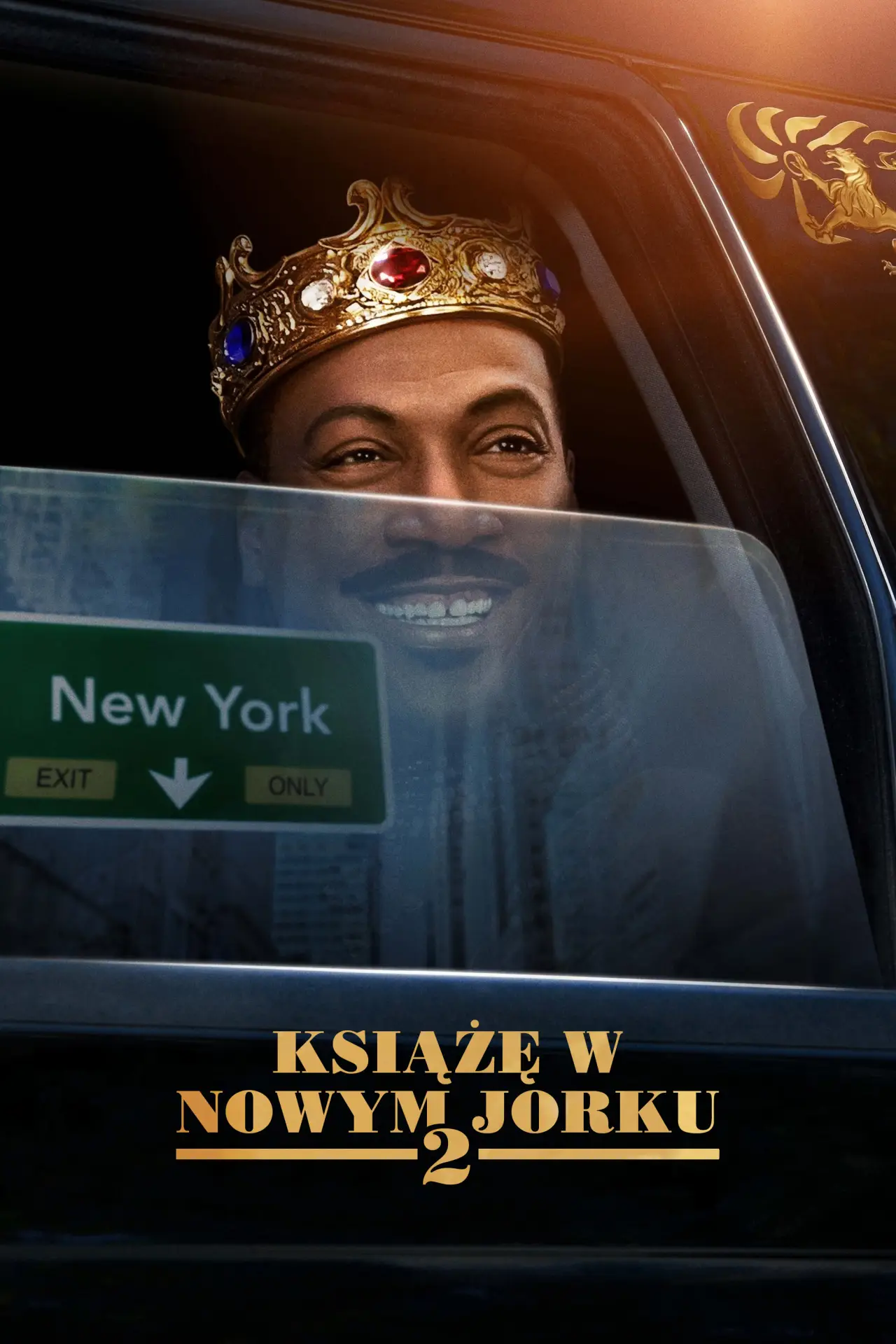 Plakat filmowy "Książę w Nowym Jorku 2"