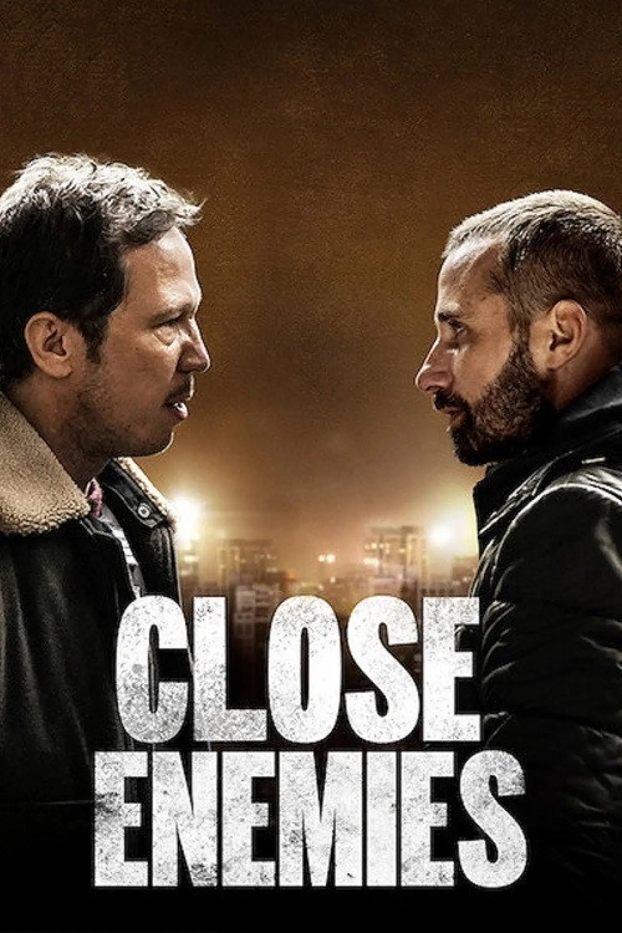 Plakat filmowy "Bliscy wrogowie"