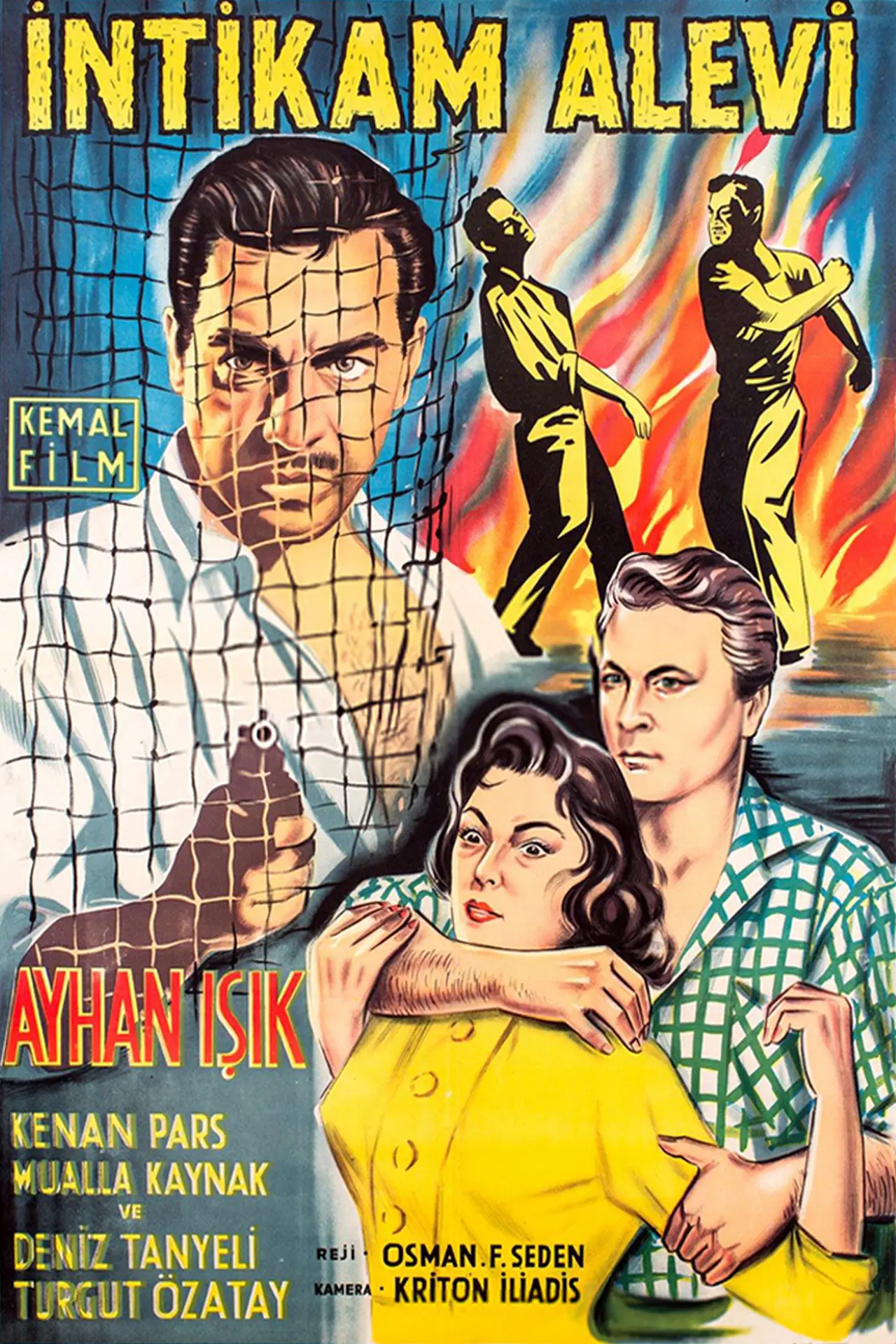 Plakat filmowy "İntikam Alevi"