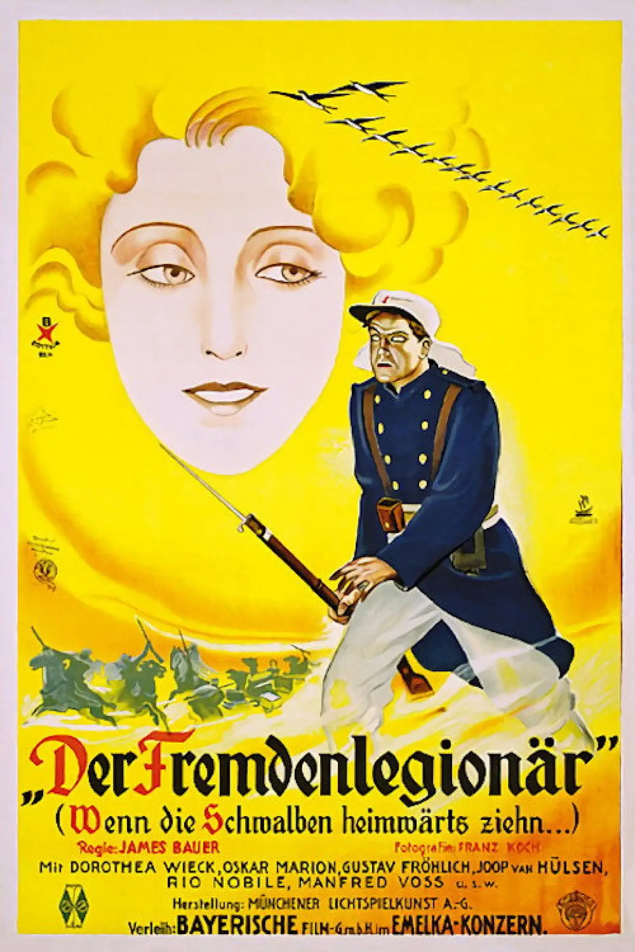 Plakat filmowy "Der Fremdenlegionär"