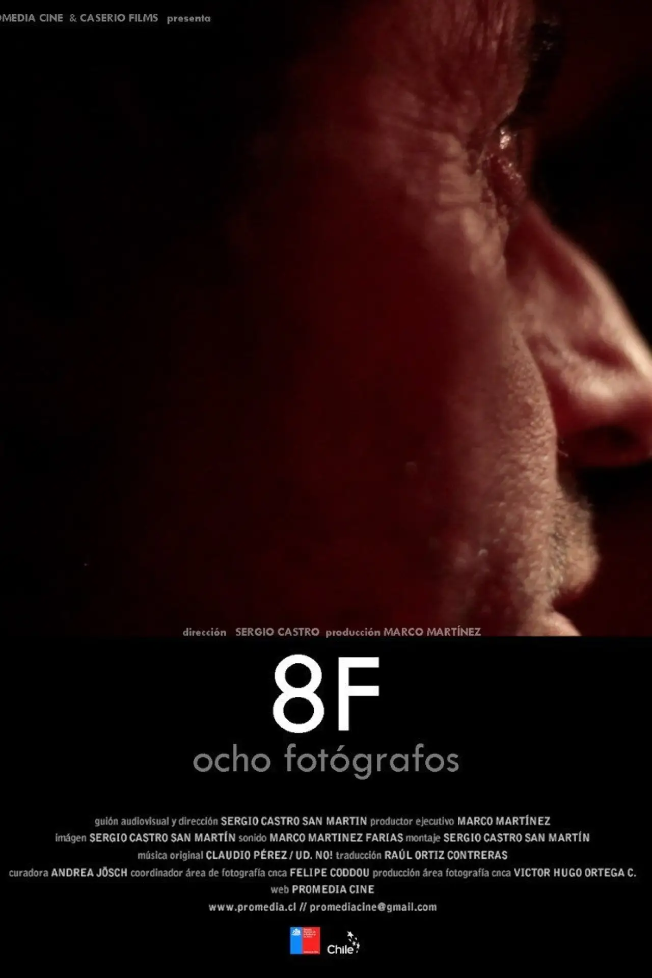 Plakat filmowy "8 Fotógrafos"