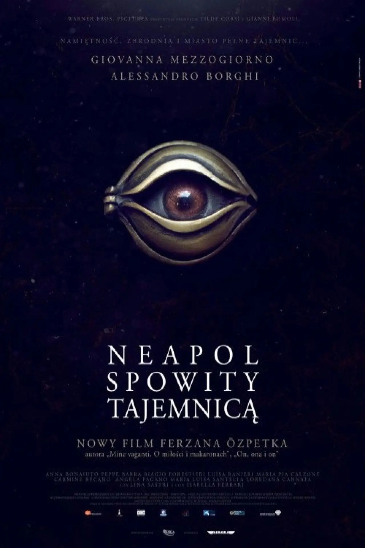 Plakat filmowy "Neapol spowity tajemnicą"